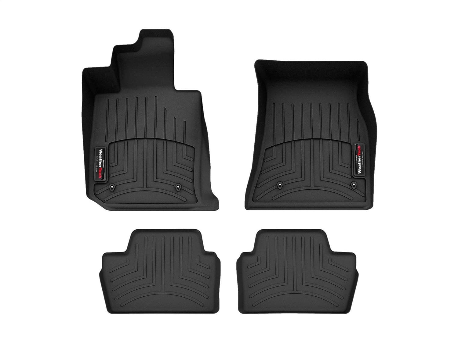 Weathertech - 441711-1-2 - Front and Rear - Floor Mat Set image 1