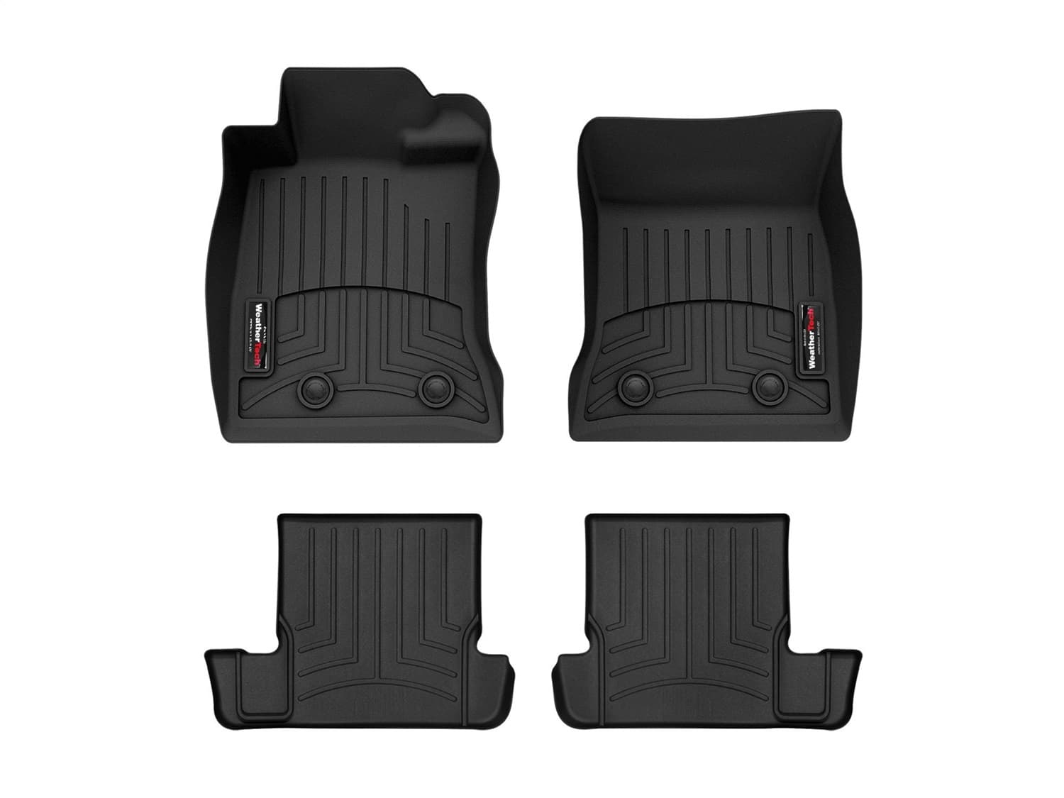 Weathertech - 4417141-444822 - Front and Rear - Floor Mat Set image 1