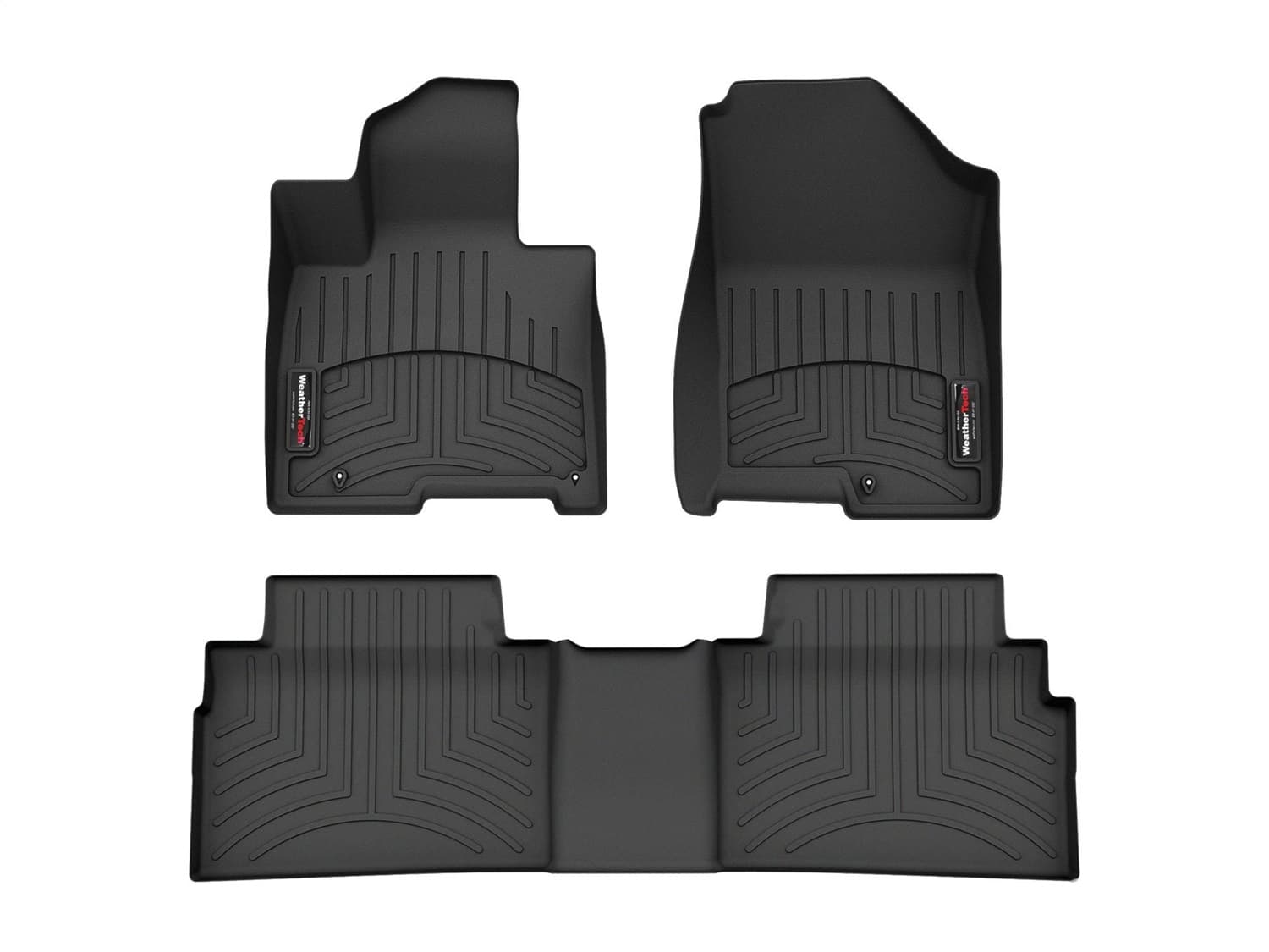 Weathertech - 441729-1-2 - Front and Rear - Floor Mat Set image 1