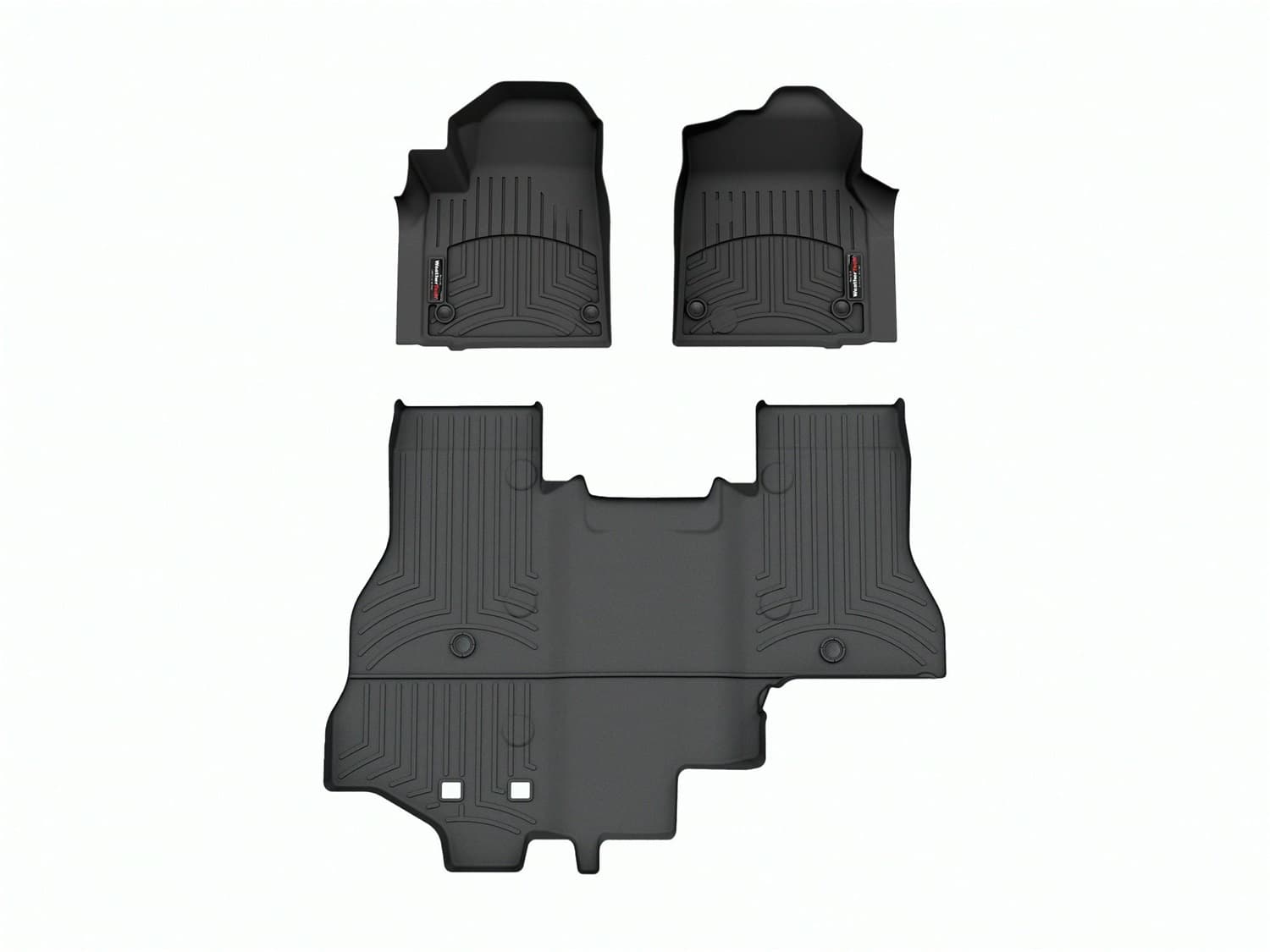 Weathertech - 441766-1-2V - Front and Rear - Floor Mat Set image 1