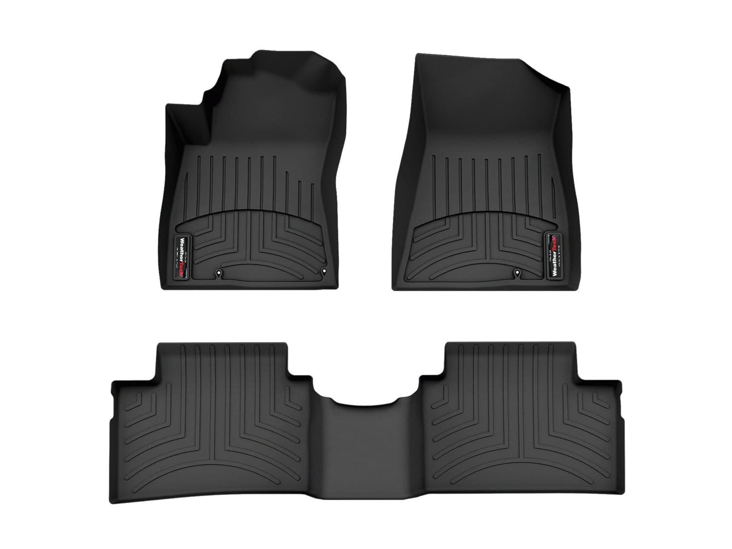 Weathertech - 441776-1-3 - Front and Rear - Floor Mat Set image 1