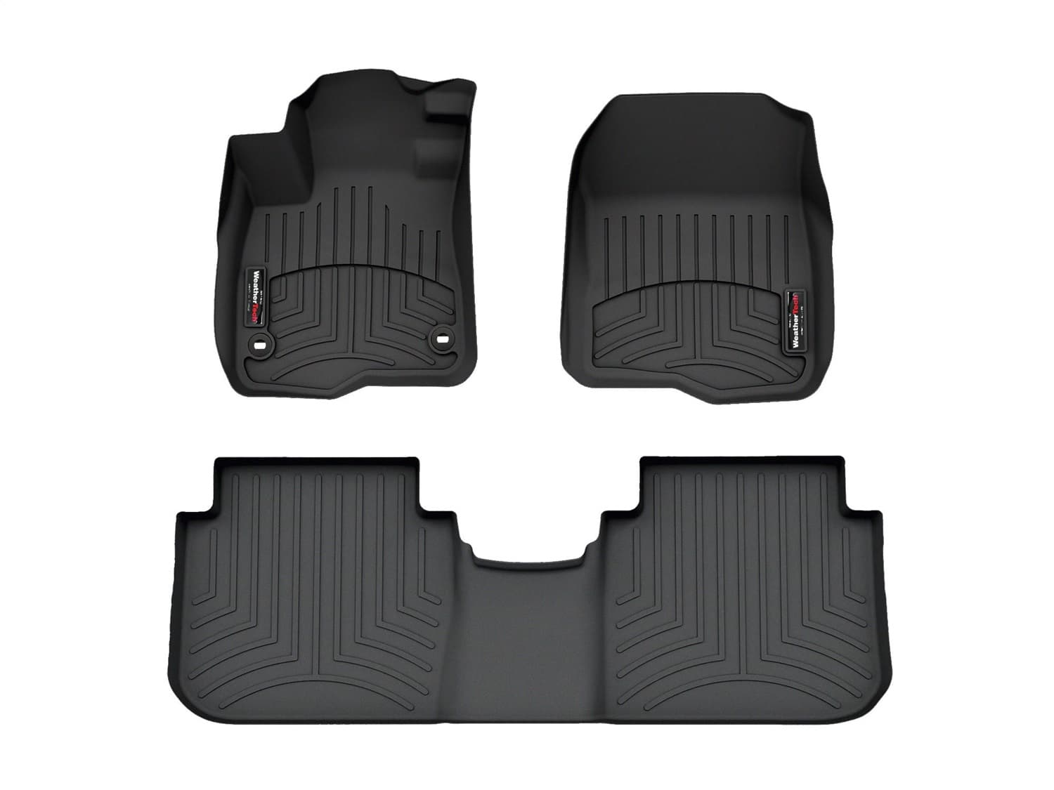 Weathertech - 441780-1-2 - Front and Rear - Floor Mat Set image 1