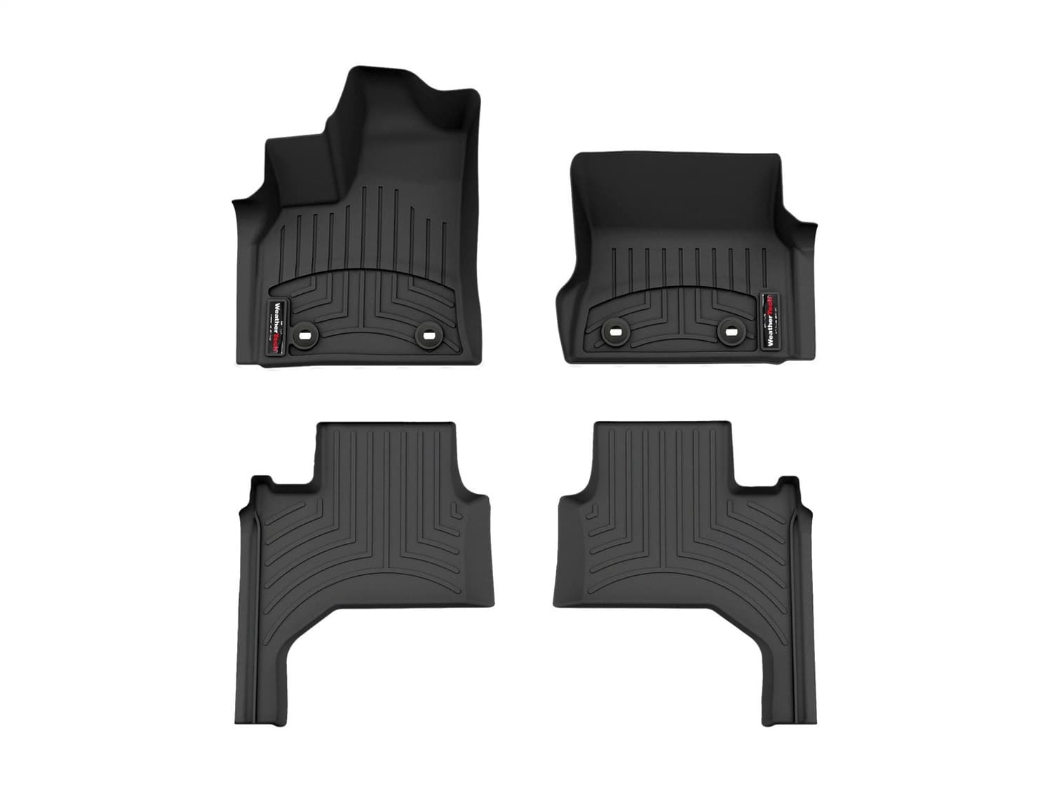 Weathertech - 441785-1-2 - Front and Rear - Floor Mat Set image 1