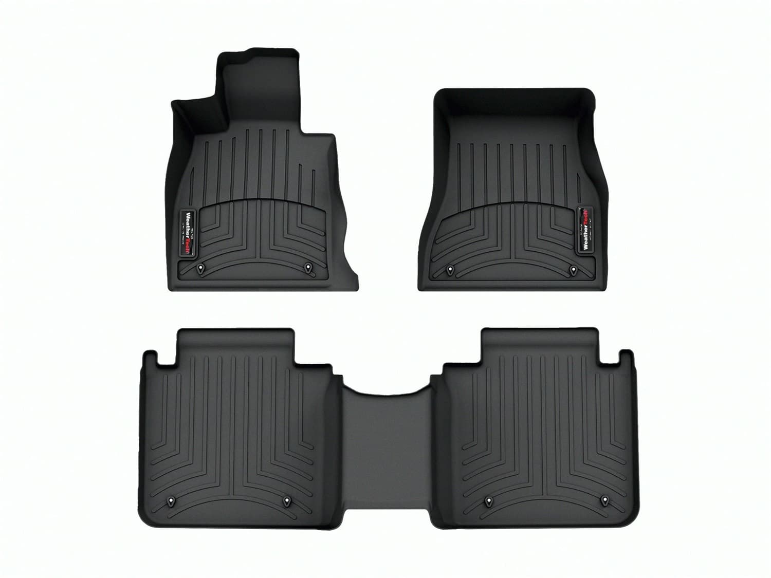 Weathertech - 441790-1-2 - Front and Rear - Floor Mat Set image 1