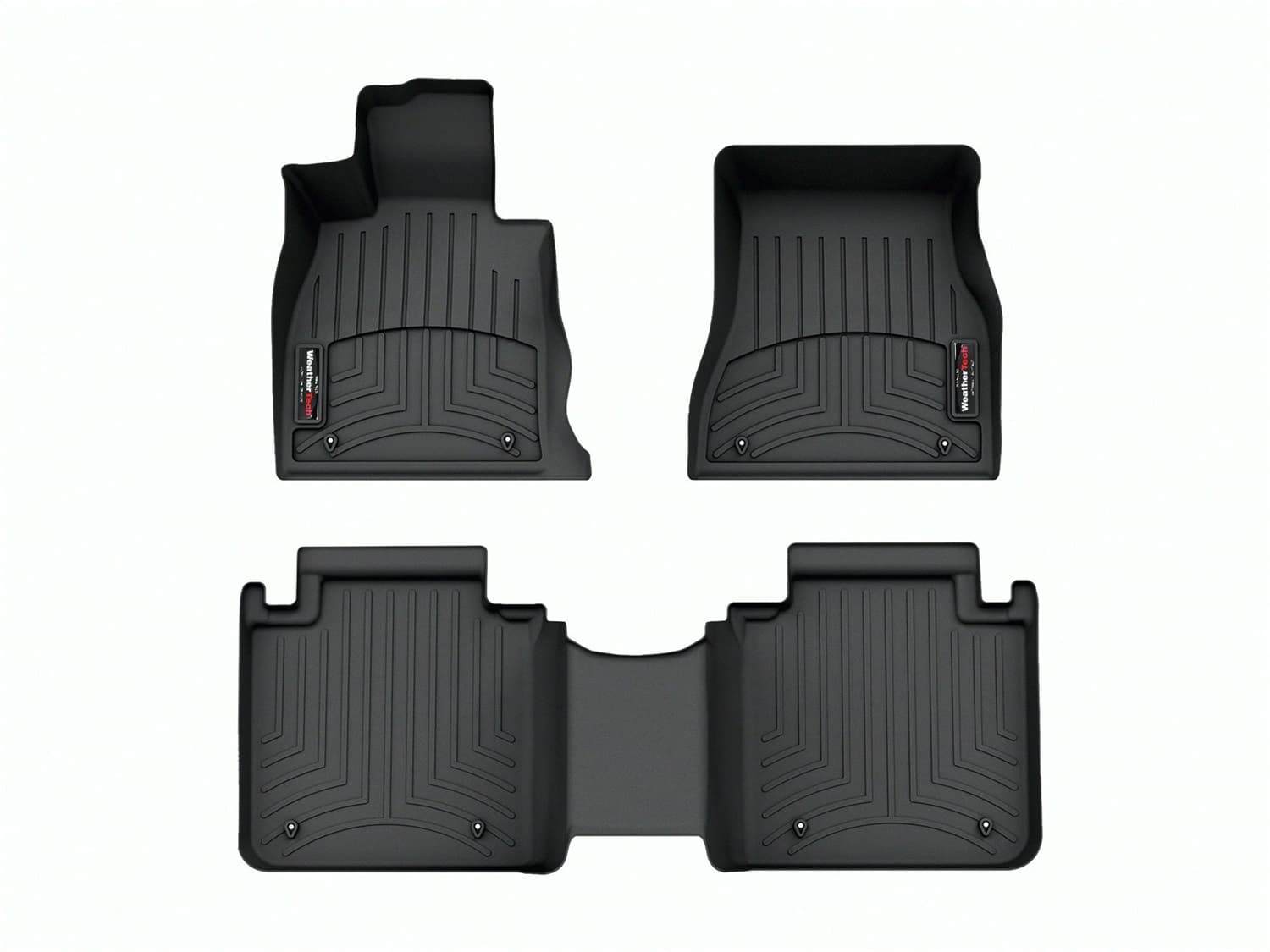 Weathertech - 441790-1-3 - Front and Rear - Floor Mat Set image 1