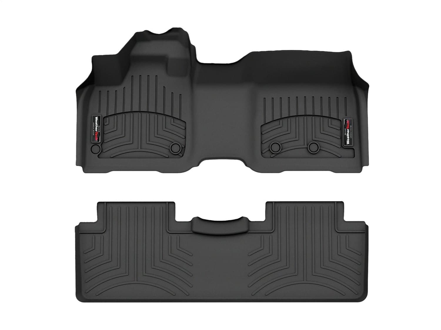 Weathertech - 441791-1-2 - Front and Rear - Floor Mat Set image 1