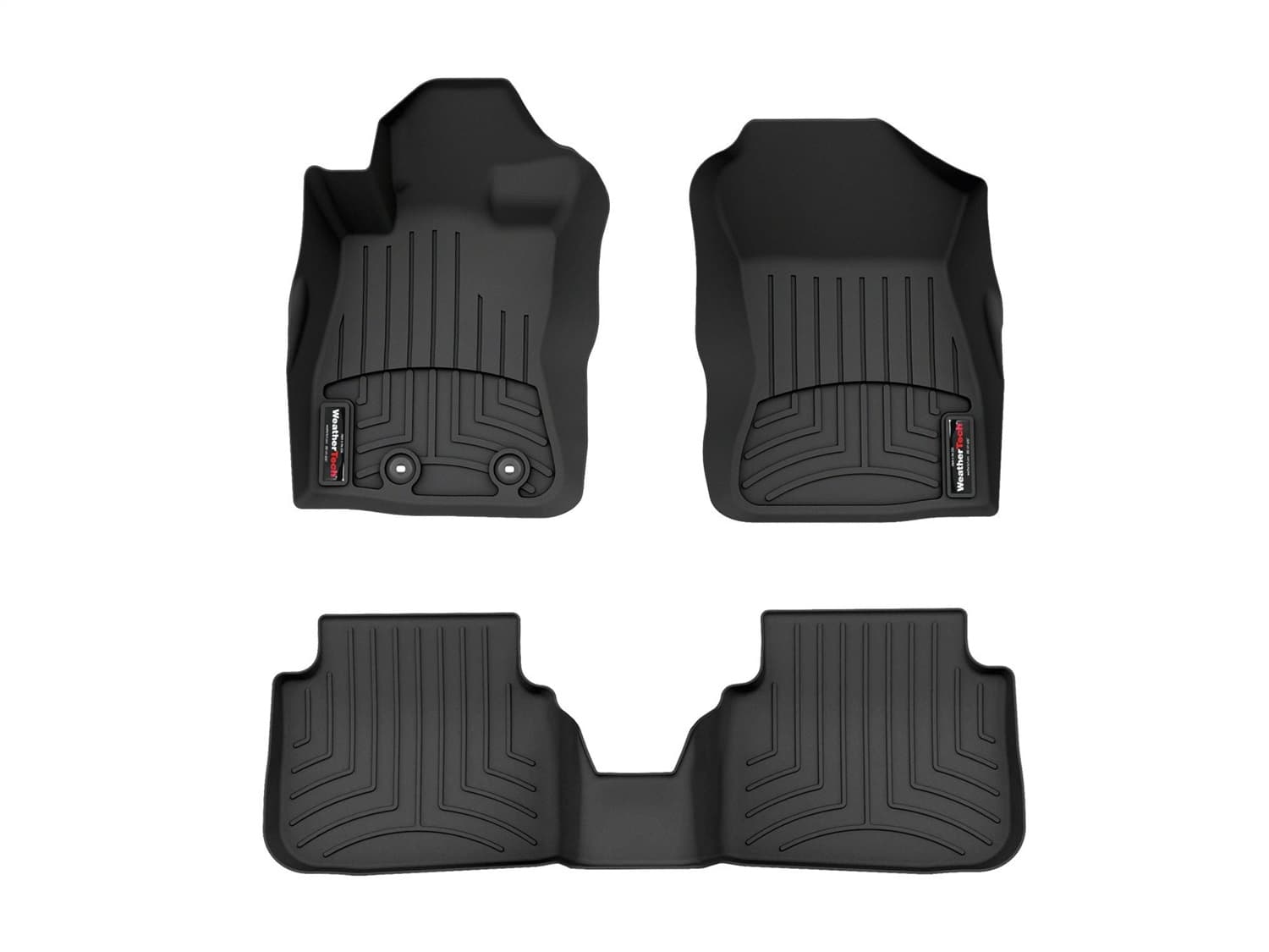 Weathertech - 441814-1-2 - Front and Rear - Floor Mat Set image 1