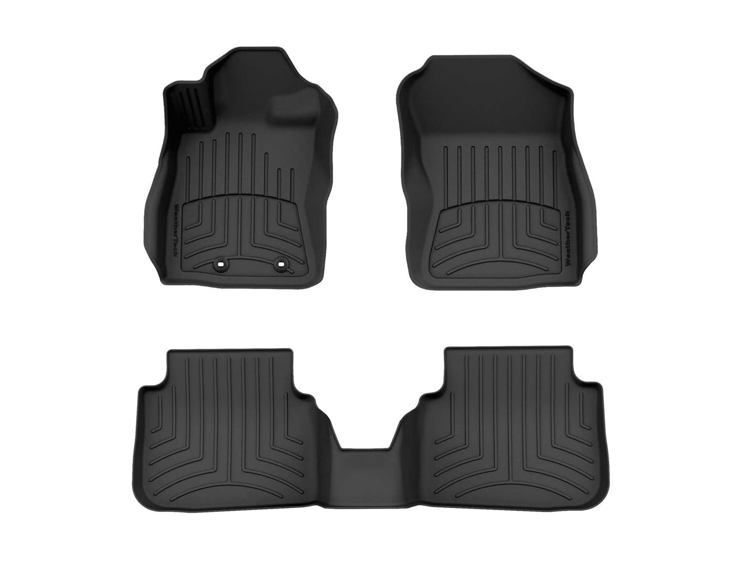 Weathertech - 441814-1-2IM - Front and Rear - Floor Mat Set image 1