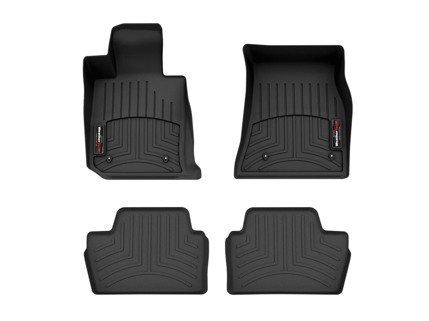 Weathertech - 4418401-4417112 - Front and Rear - Floor Mat Set image 1