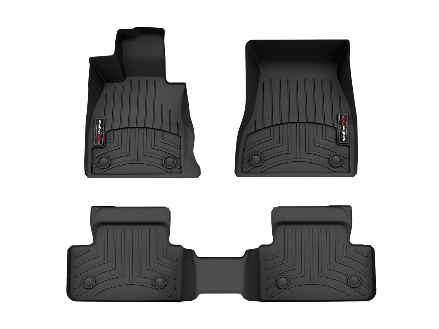 Weathertech - 441845-1-2 - Front and Rear - Floor Mat Set image 1