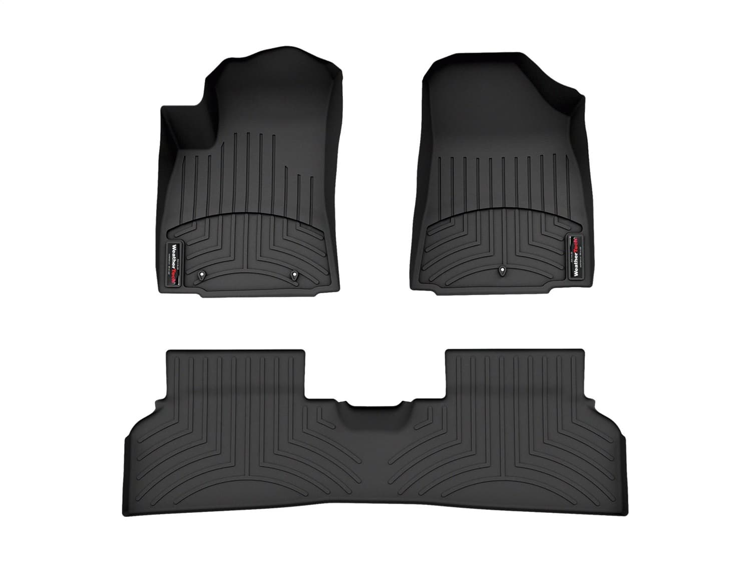 Weathertech - 441866-1-2 - Front and Rear - Floor Mat Set image 1