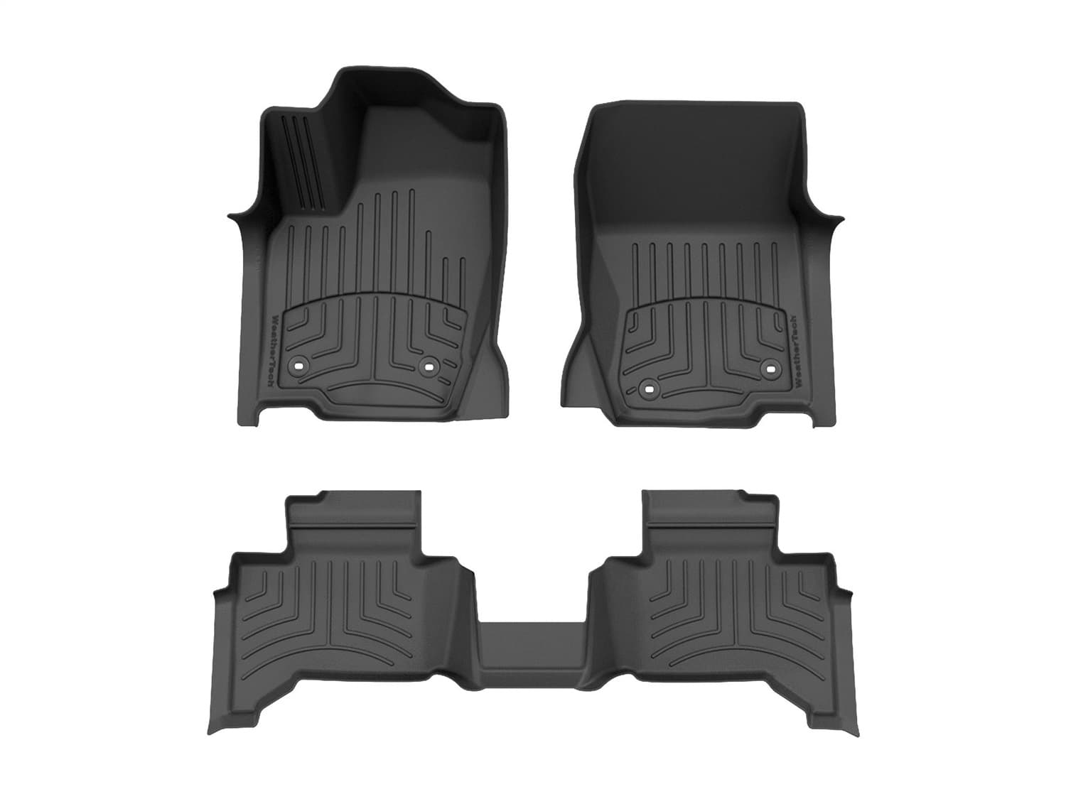 Weathertech - 441874-1-2IM - Front and Rear - Floor Mat Set image 1