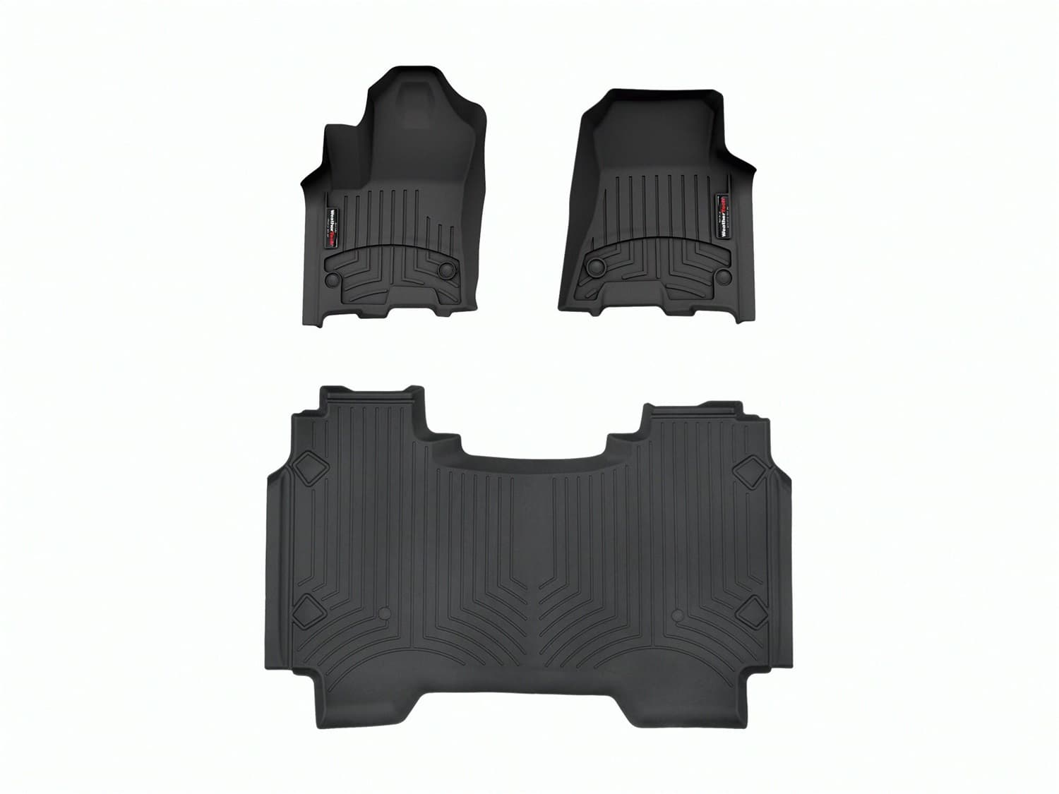 Weathertech - 4418771-4414282 - Front and Rear - Floor Mat Set image 1