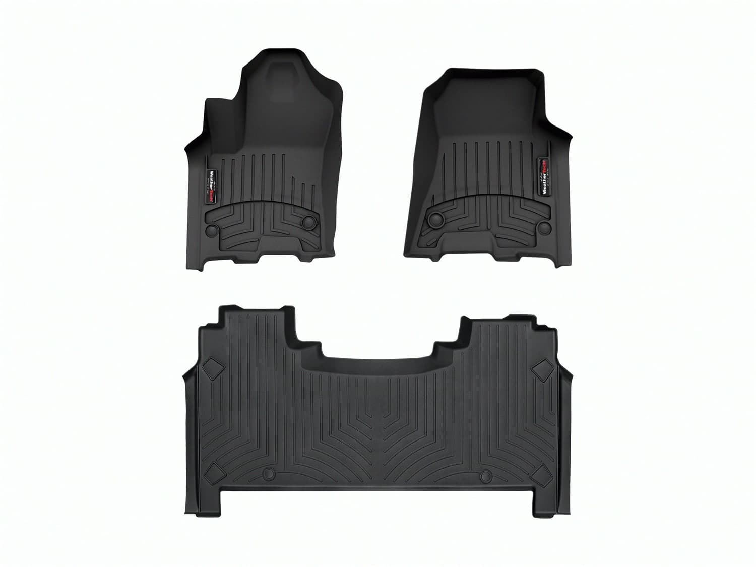 Weathertech - 4418771-4414283 - Front and Rear - Floor Mat Set image 1