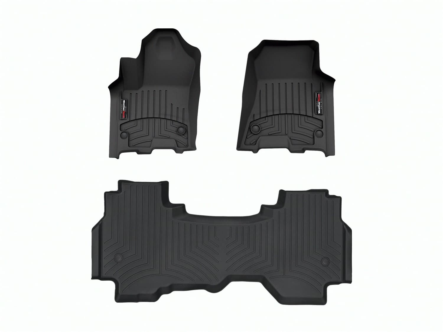 Weathertech - 4418771-4414284 - Front and Rear - Floor Mat Set image 1