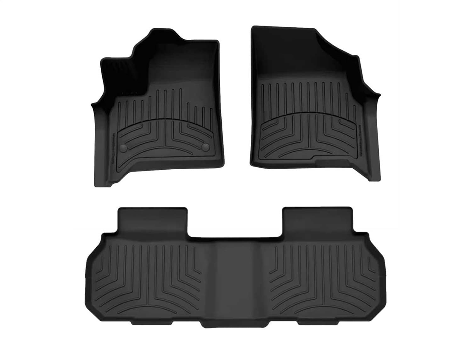 Weathertech - 441881-1-3IM - Front and Rear - Floor Mat Set image 1