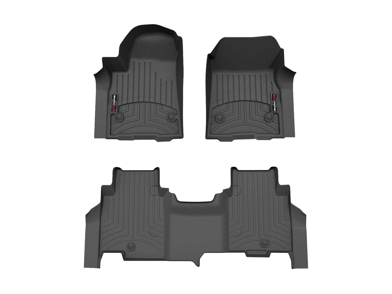 Weathertech - 441903-1-2 - Front and Rear - Floor Mat Set image 1