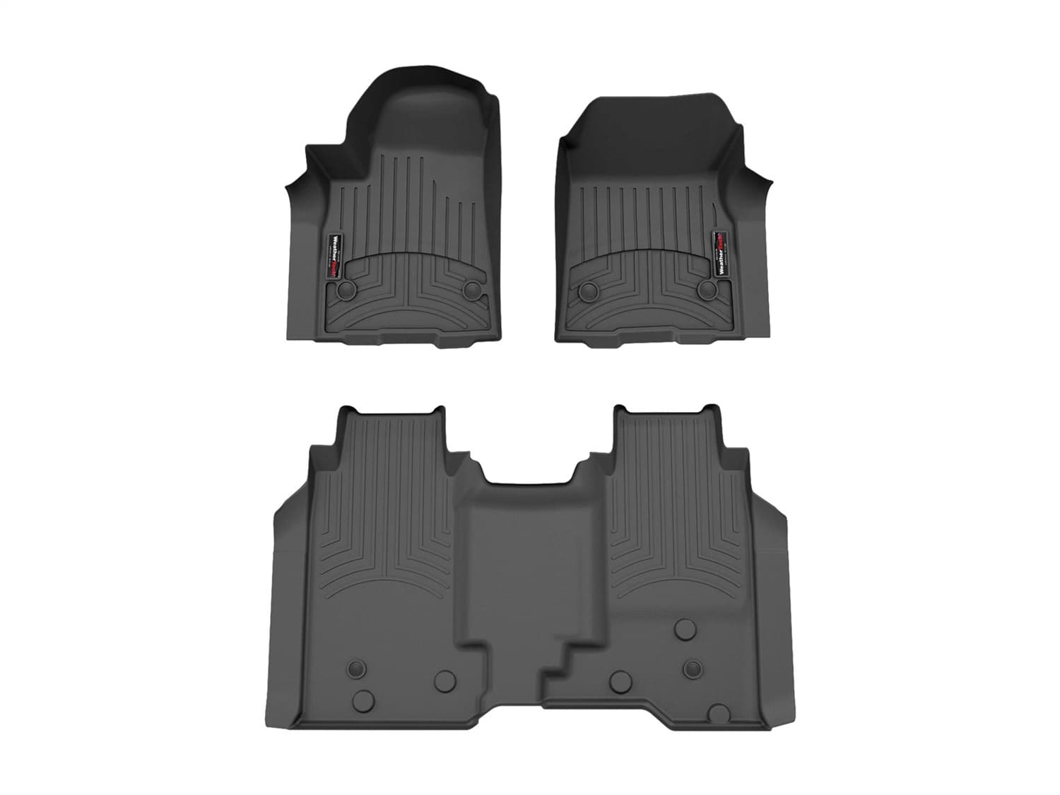 Weathertech - 4419031-4418802 - Front and Rear - Floor Mat Set image 1