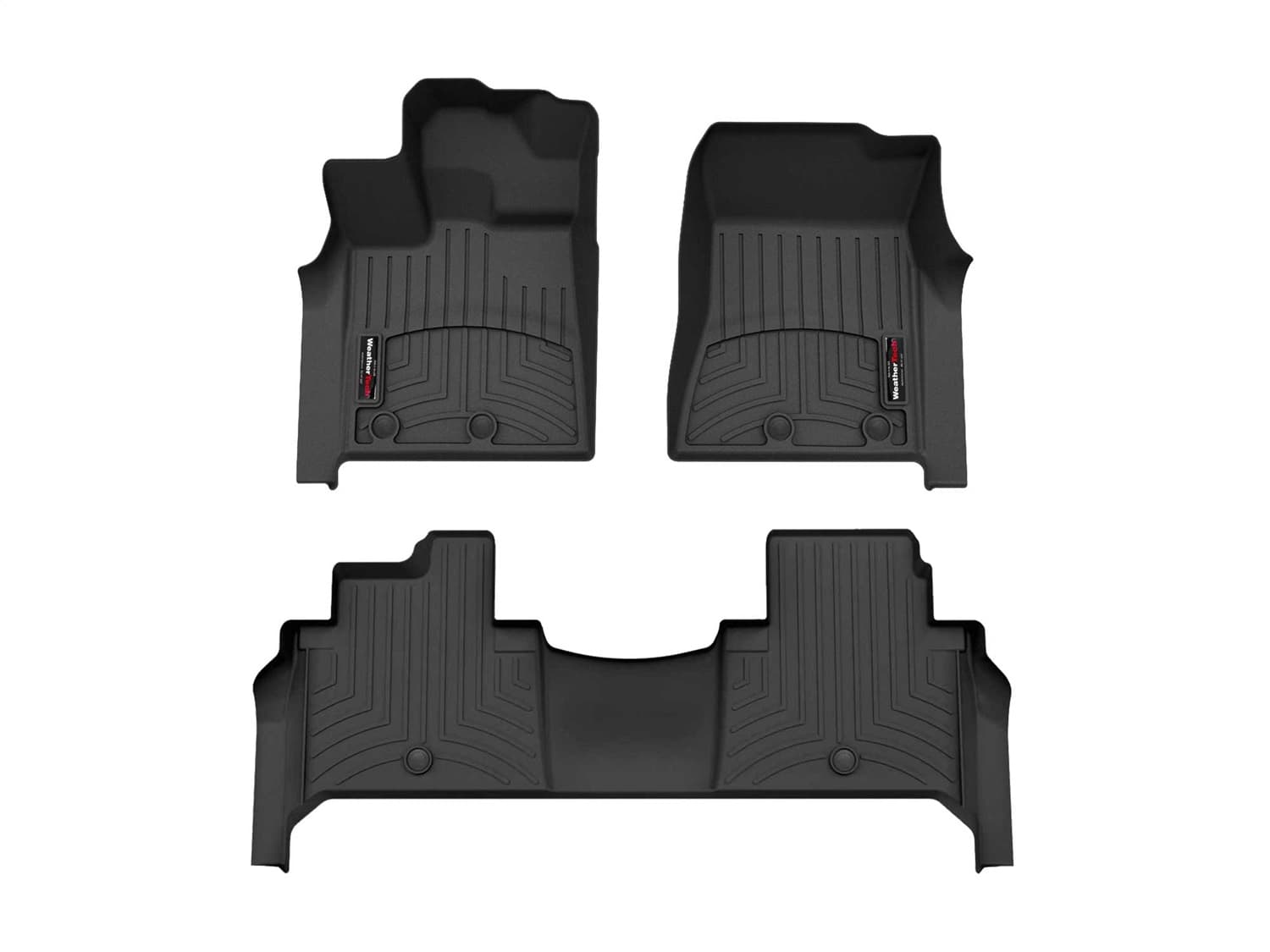 Weathertech - 441905-1-2 - Front and Rear - Floor Mat Set image 1
