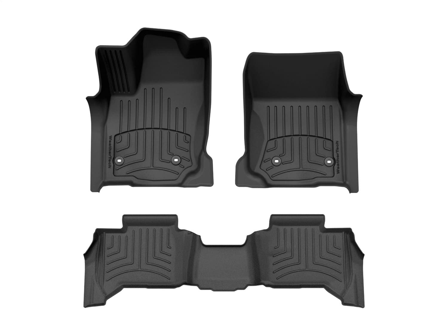 Weathertech - 441919-1-2IM - Front and Rear - Floor Mat Set image 1