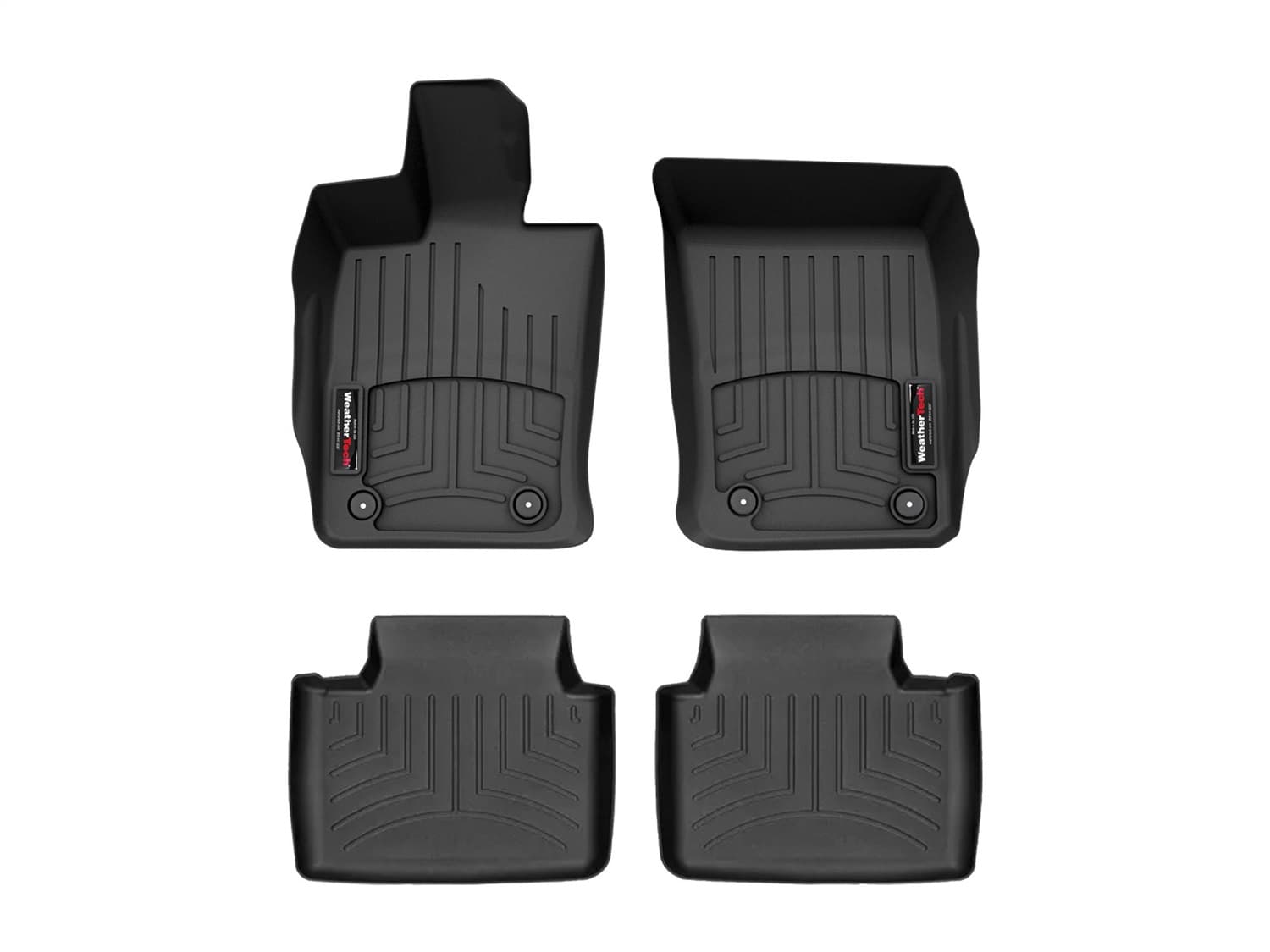 Weathertech - 4419301-4411802 - Front and Rear - Floor Mat Set image 1