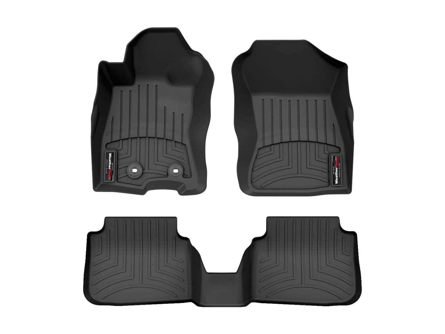 Weathertech - 4419681-4418142 - Front and Rear - Floor Mat Set image 1