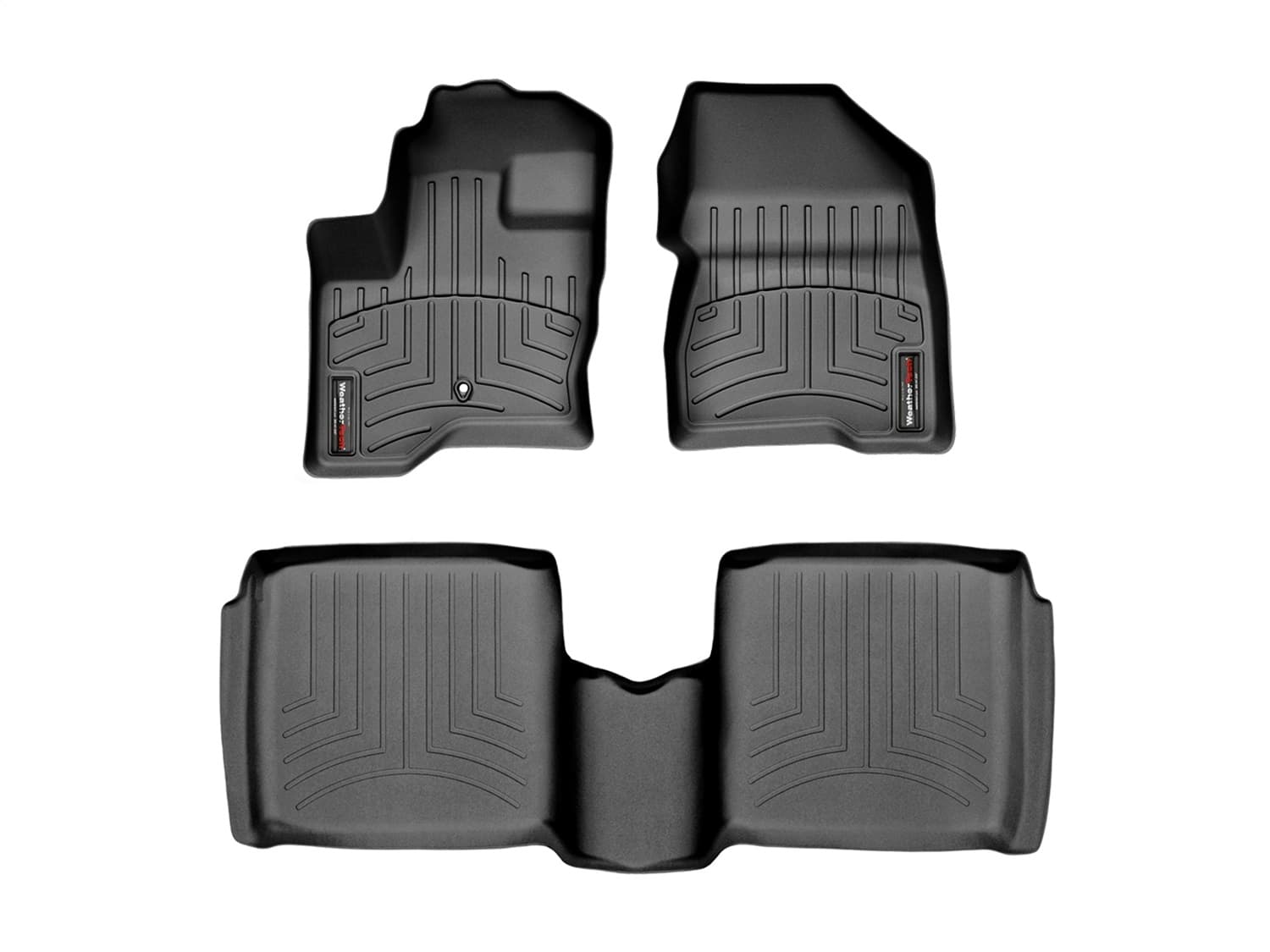 Weathertech - 442081-446502 - Front and Rear - Floor Mat Set image 1