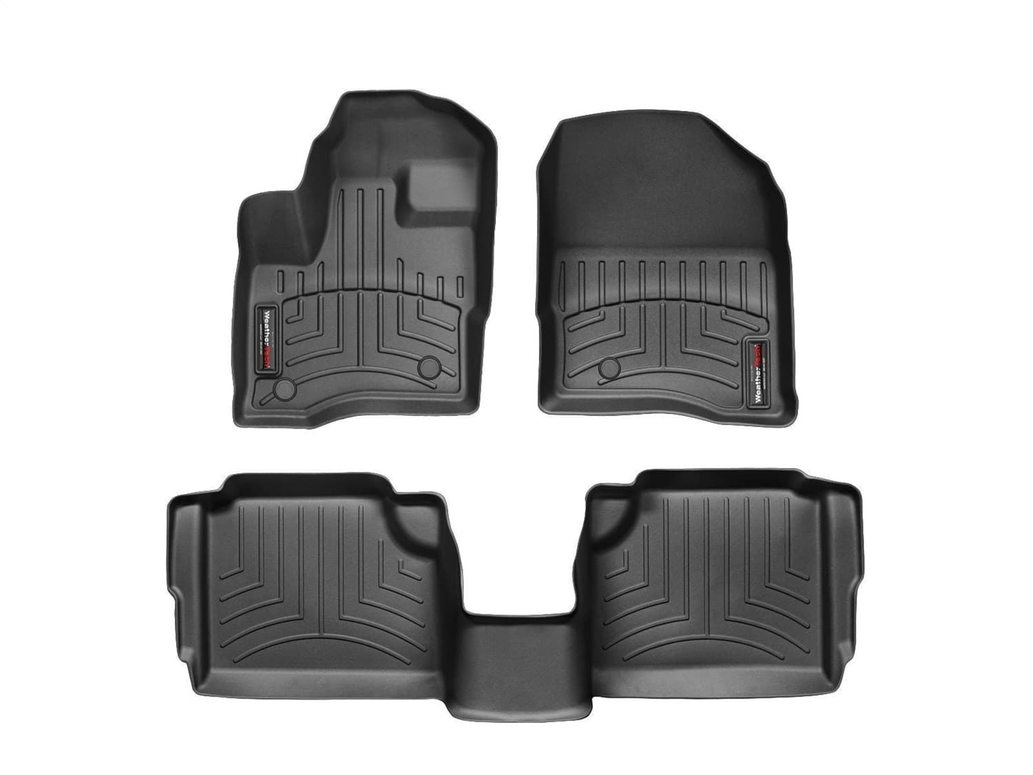 Weathertech - 443021-442372 - Front and Rear - Floor Mat Set image 1