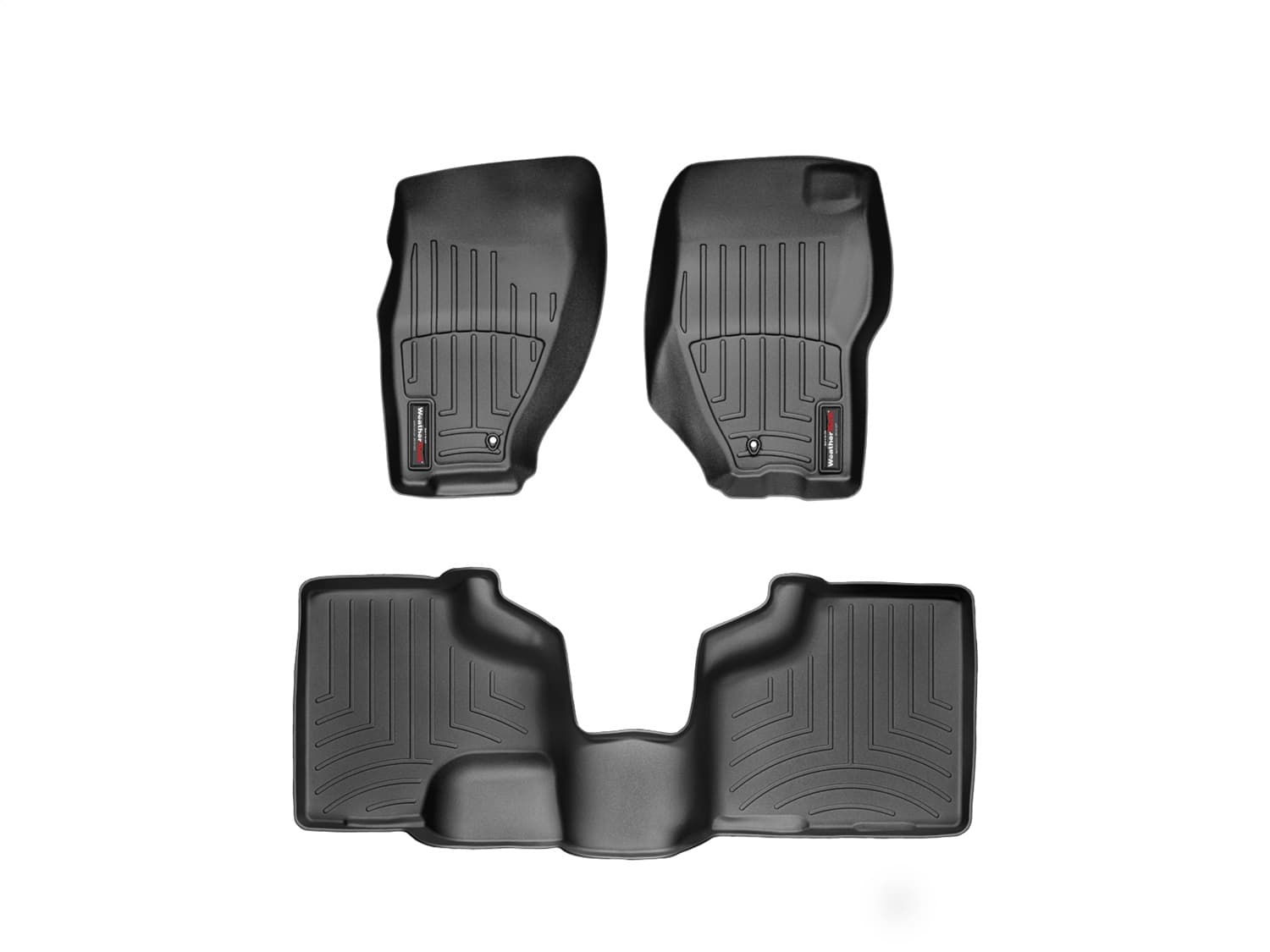 Weathertech - 443221-441042 - Front and Rear - Floor Mat Set image 1