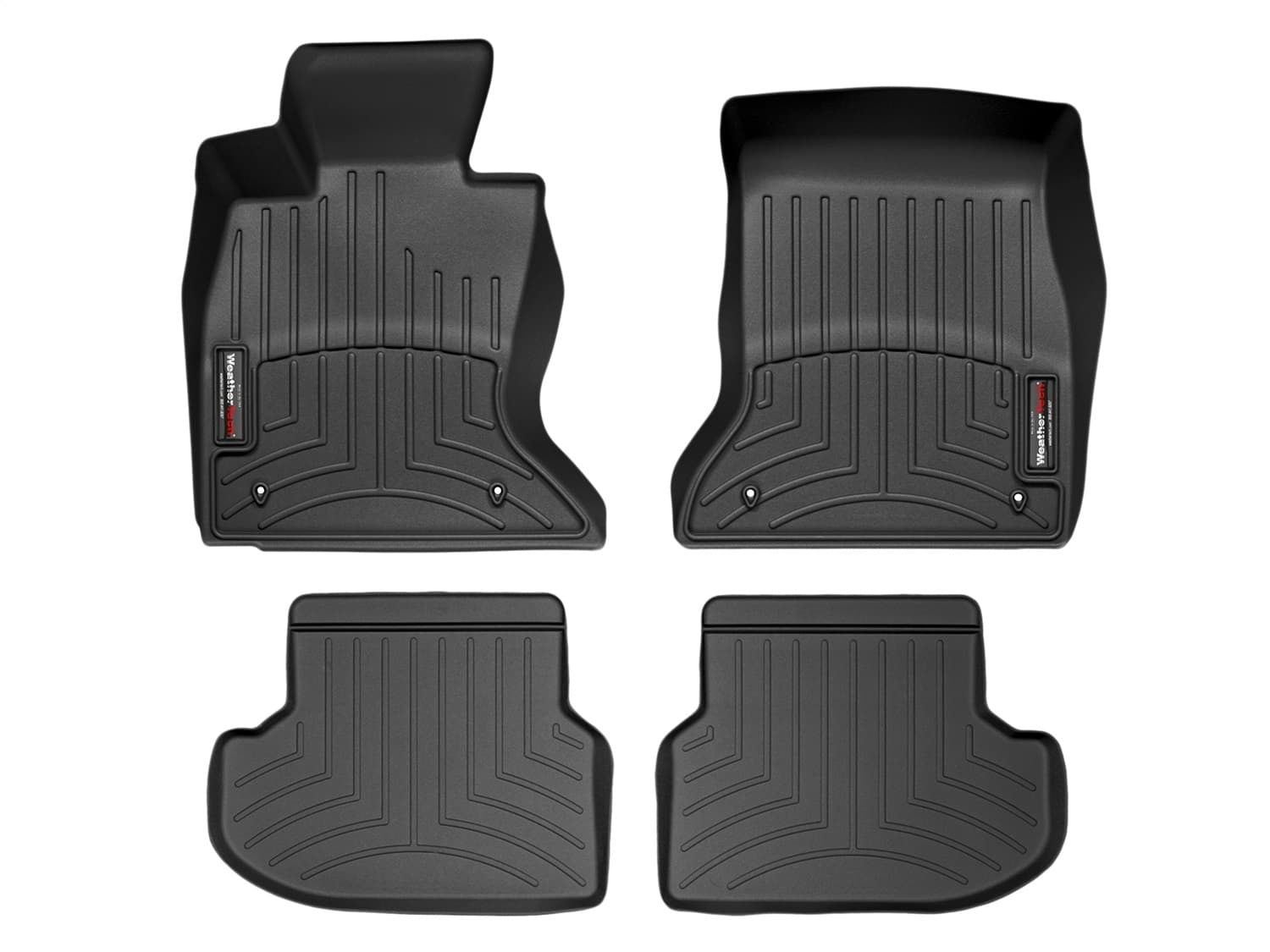 Weathertech - 443301-443133 - Front and Rear - Floor Mat Set image 1
