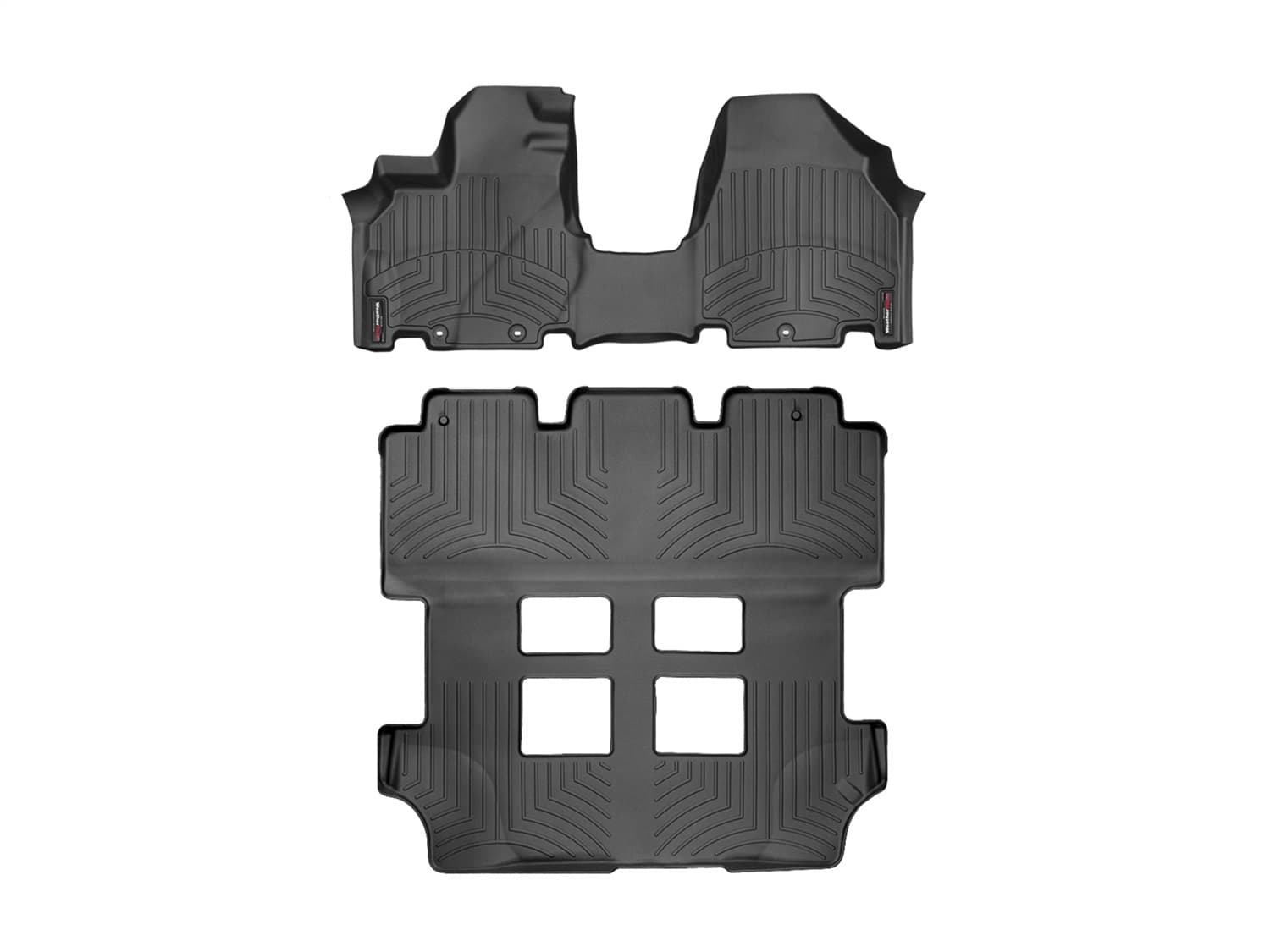 Weathertech - 443471-443412 - Front and Rear - Floor Mat Set image 1