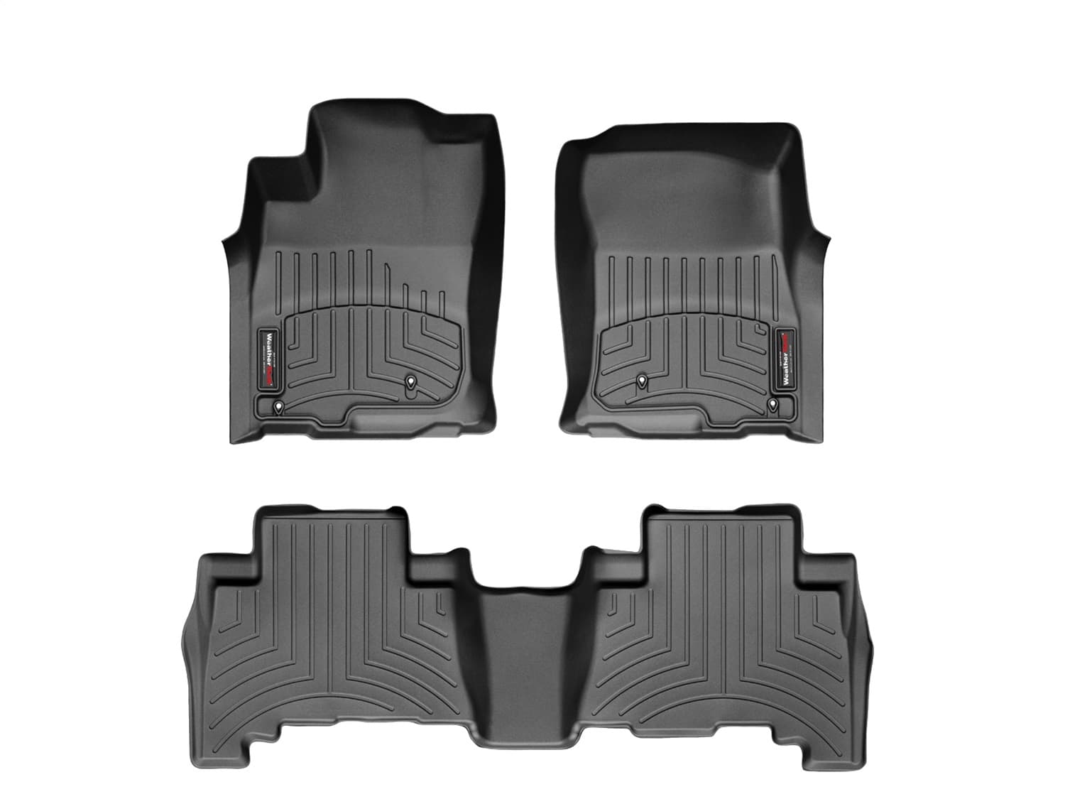 Weathertech - 443611-442862 - Front and Rear - Floor Mat Set image 1