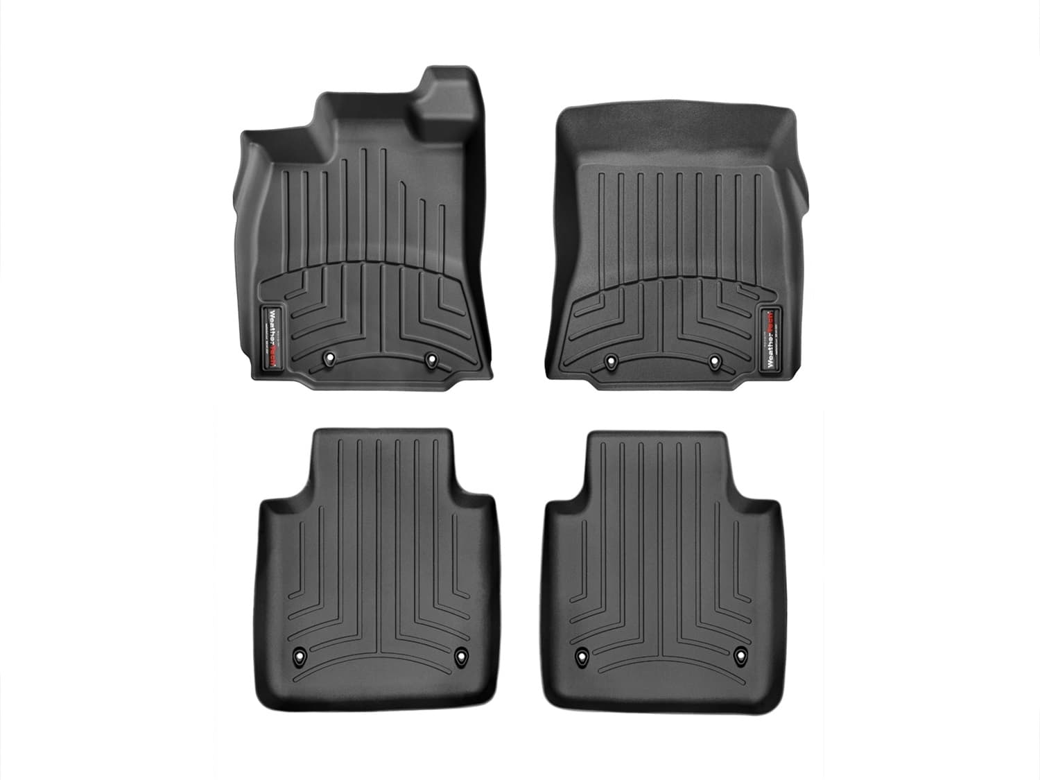 Weathertech - 44447-1-4 - Front and Rear - Floor Mat Set image 1