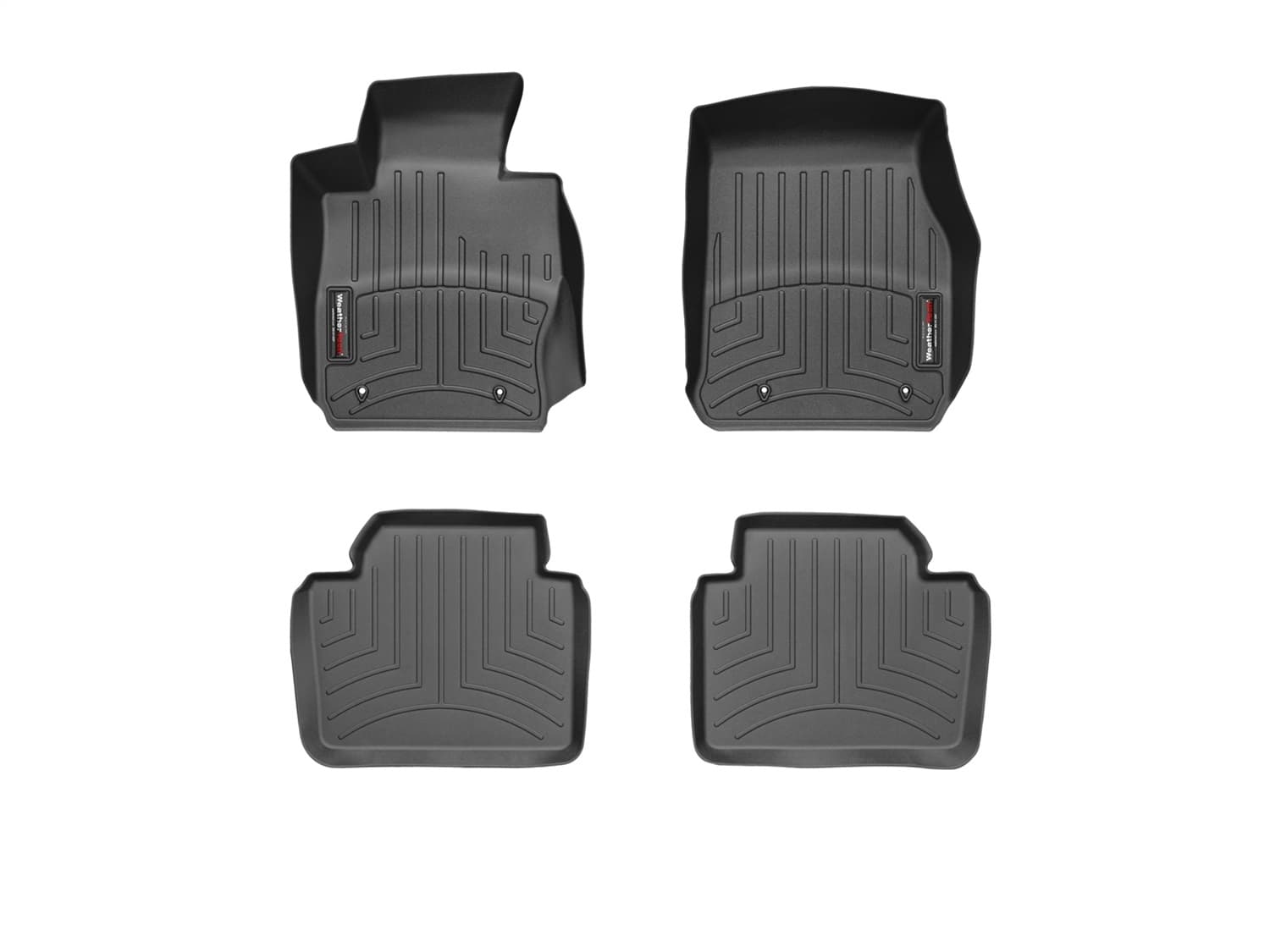Weathertech - 444541-444102 - Front and Rear - Floor Mat Set image 1