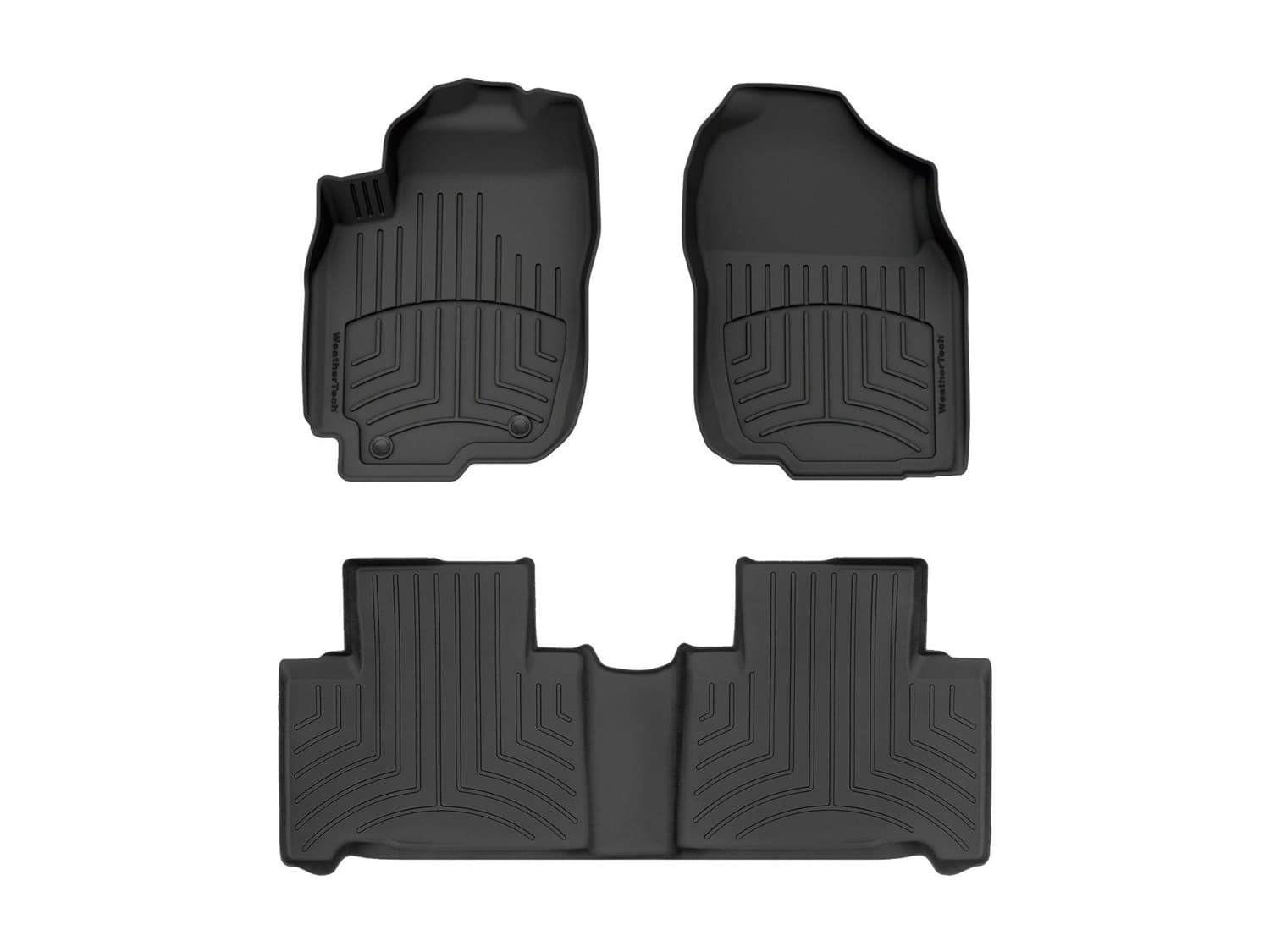 Weathertech - 44510-1-3IM - Front and Rear - Floor Mat Set image 1
