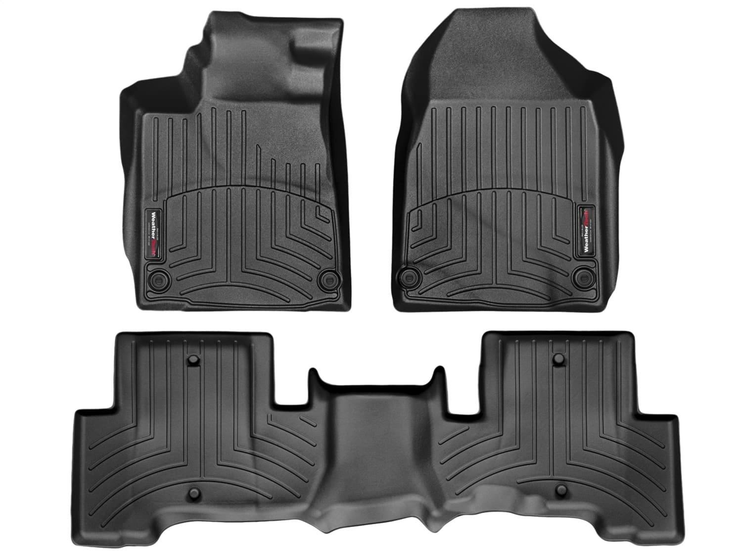 Weathertech - 445391-442892 - Front and Rear - Floor Mat Set image 1