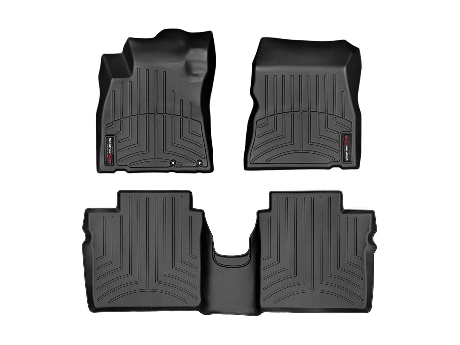 Weathertech - 445771-444112 - Front and Rear - Floor Mat Set image 1