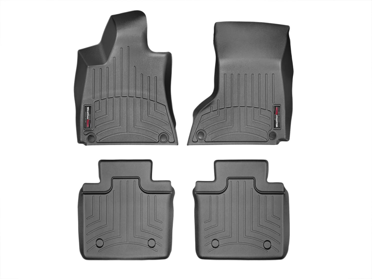 Weathertech - 446101-445652 - Front and Rear - Floor Mat Set image 1