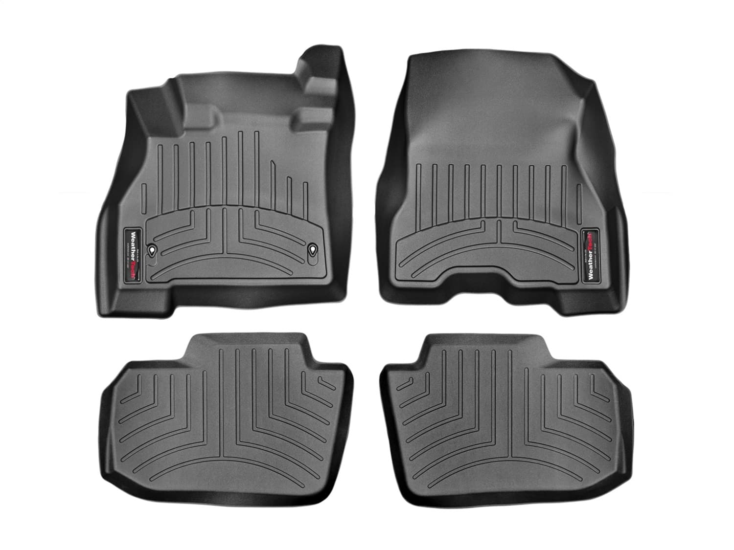 Weathertech - 446731-445502 - Front and Rear - Floor Mat Set image 1