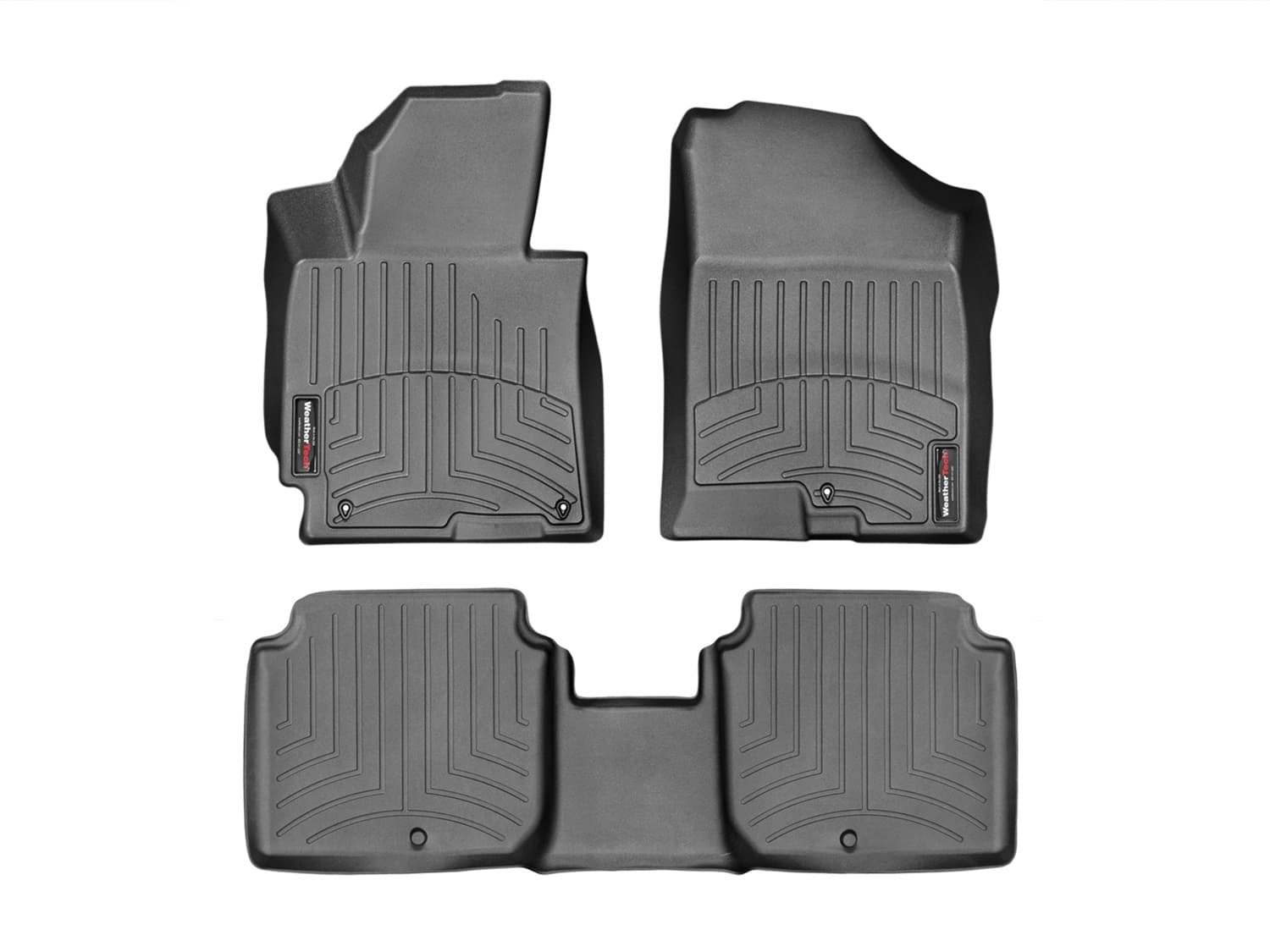 Weathertech - 446861-443253 - Front and Rear - Floor Mat Set image 1