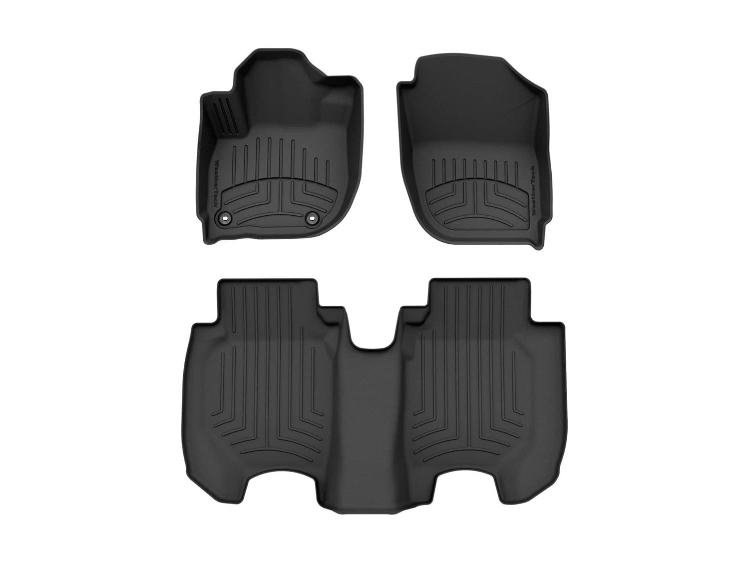 Weathertech - 44705-1-3IM - Front and Rear - Floor Mat Set image 1