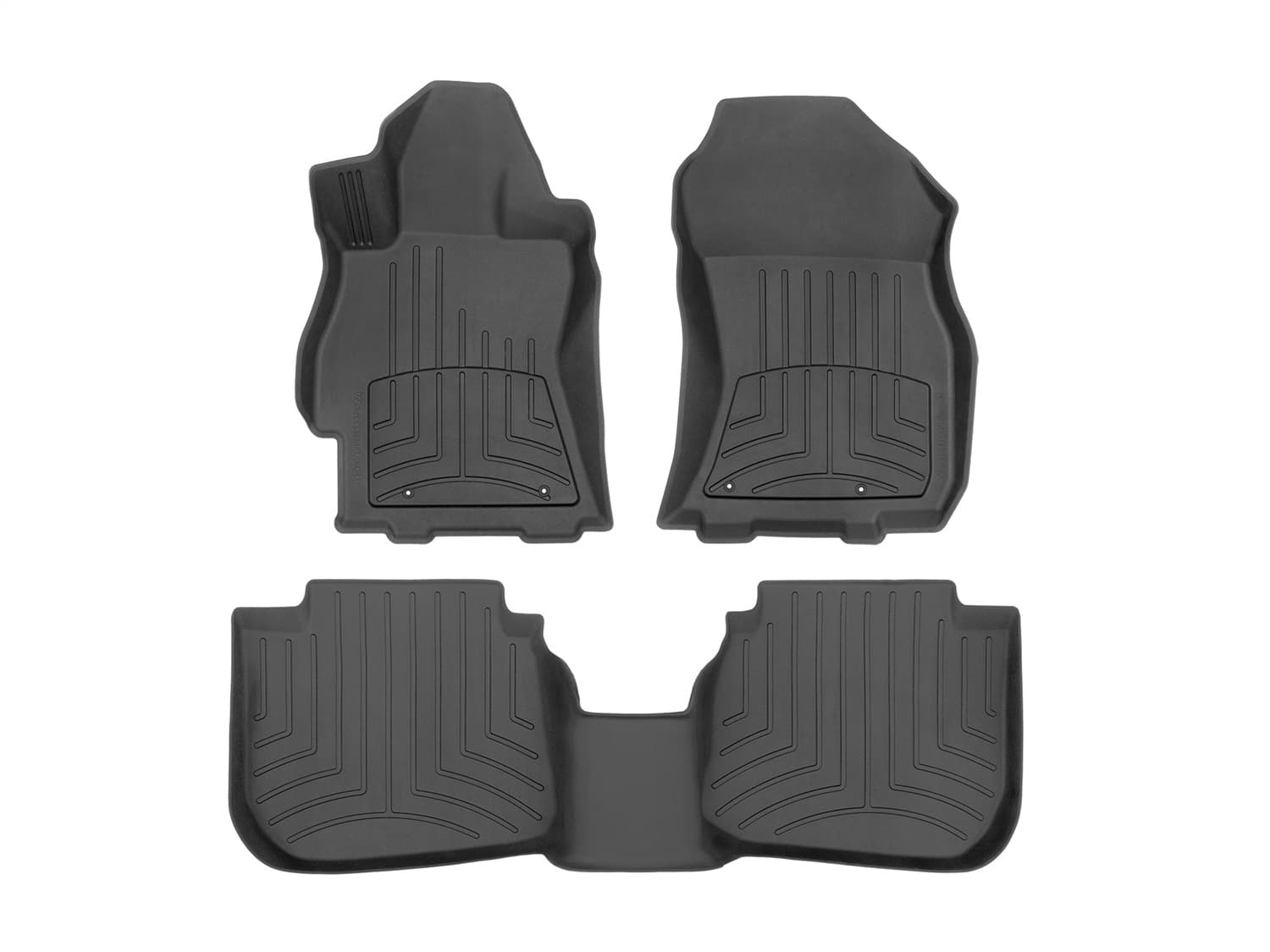 Weathertech - 44708-1-2IM - Front and Rear - Floor Mat Set image 1