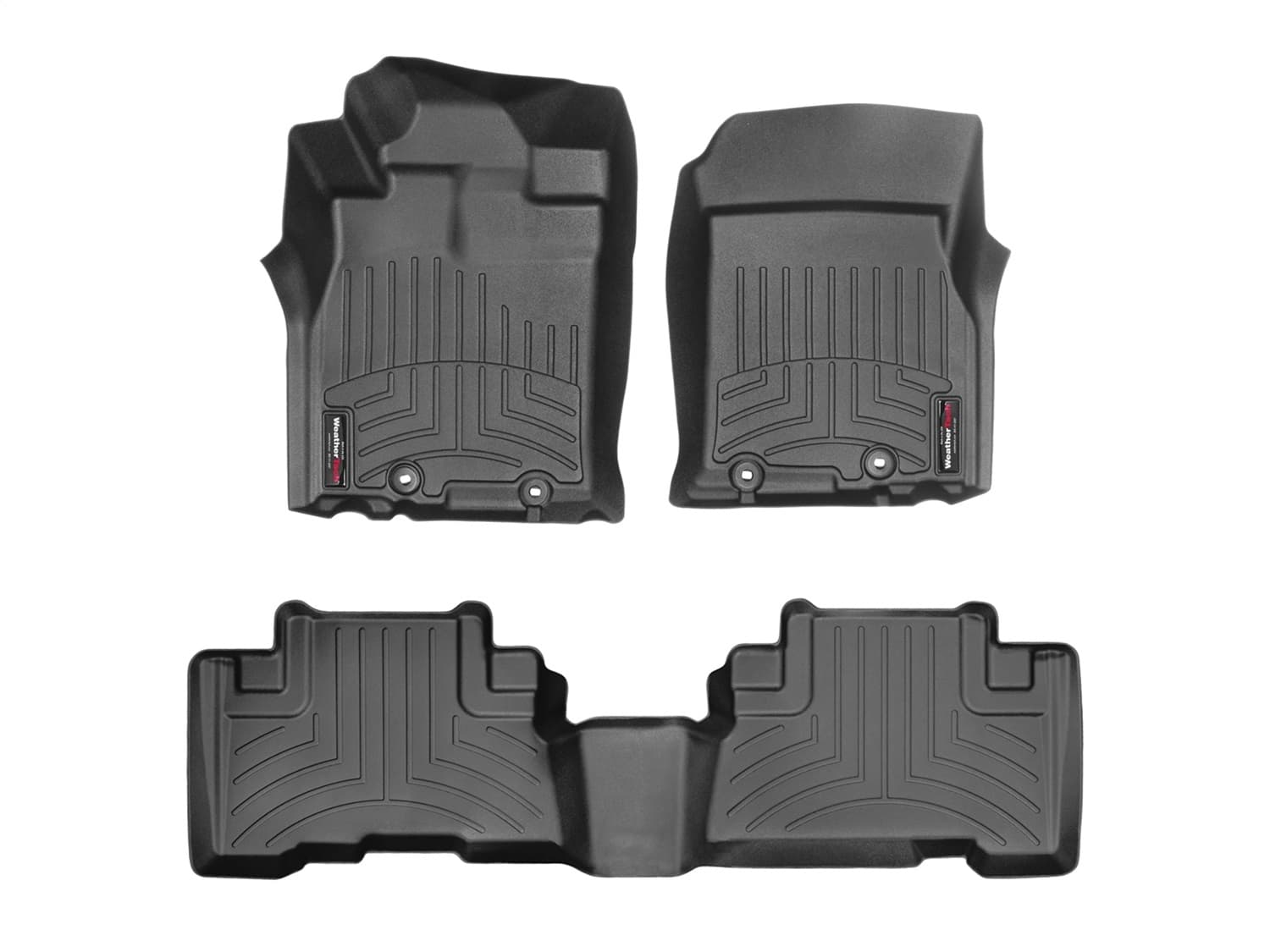 Weathertech - 447871-443112 - Front and Rear - Floor Mat Set image 1