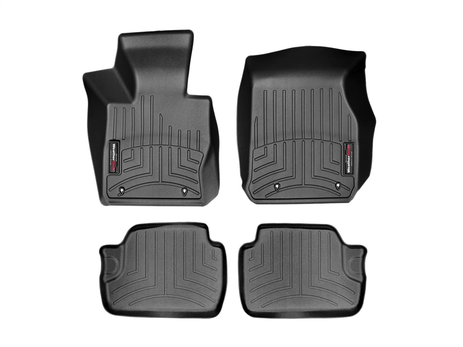 Weathertech - 448251-444103 - Front and Rear - Floor Mat Set image 1
