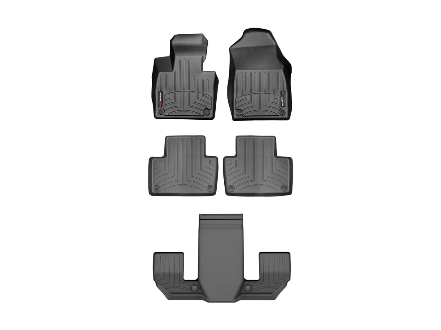 Weathertech - 44828-1-4-6 - Front Rear and Third Row - Floor Mat Set image 1