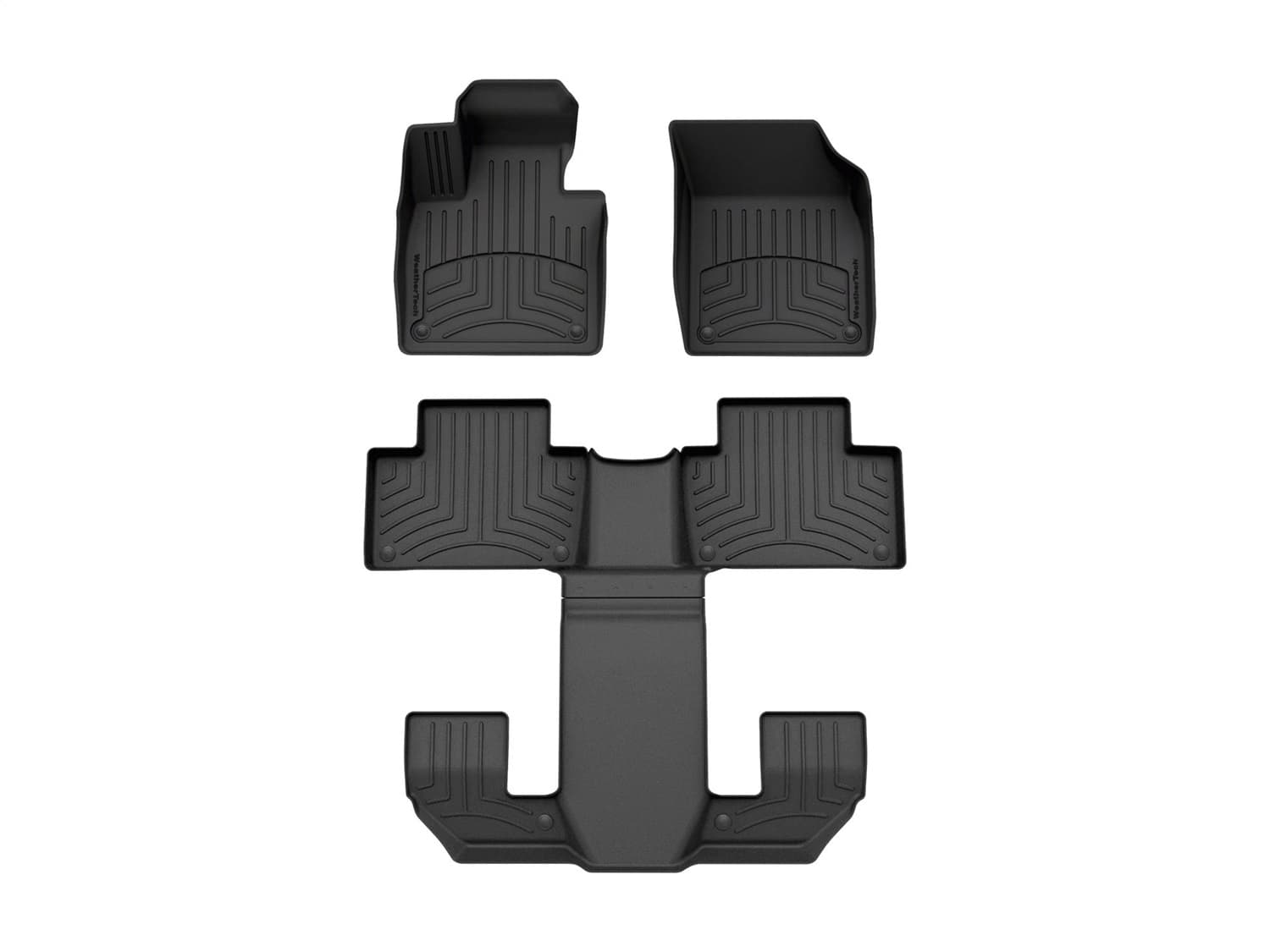 Weathertech - 44828-1-5IM - Front Rear and Third Row - Floor Mat Set image 1