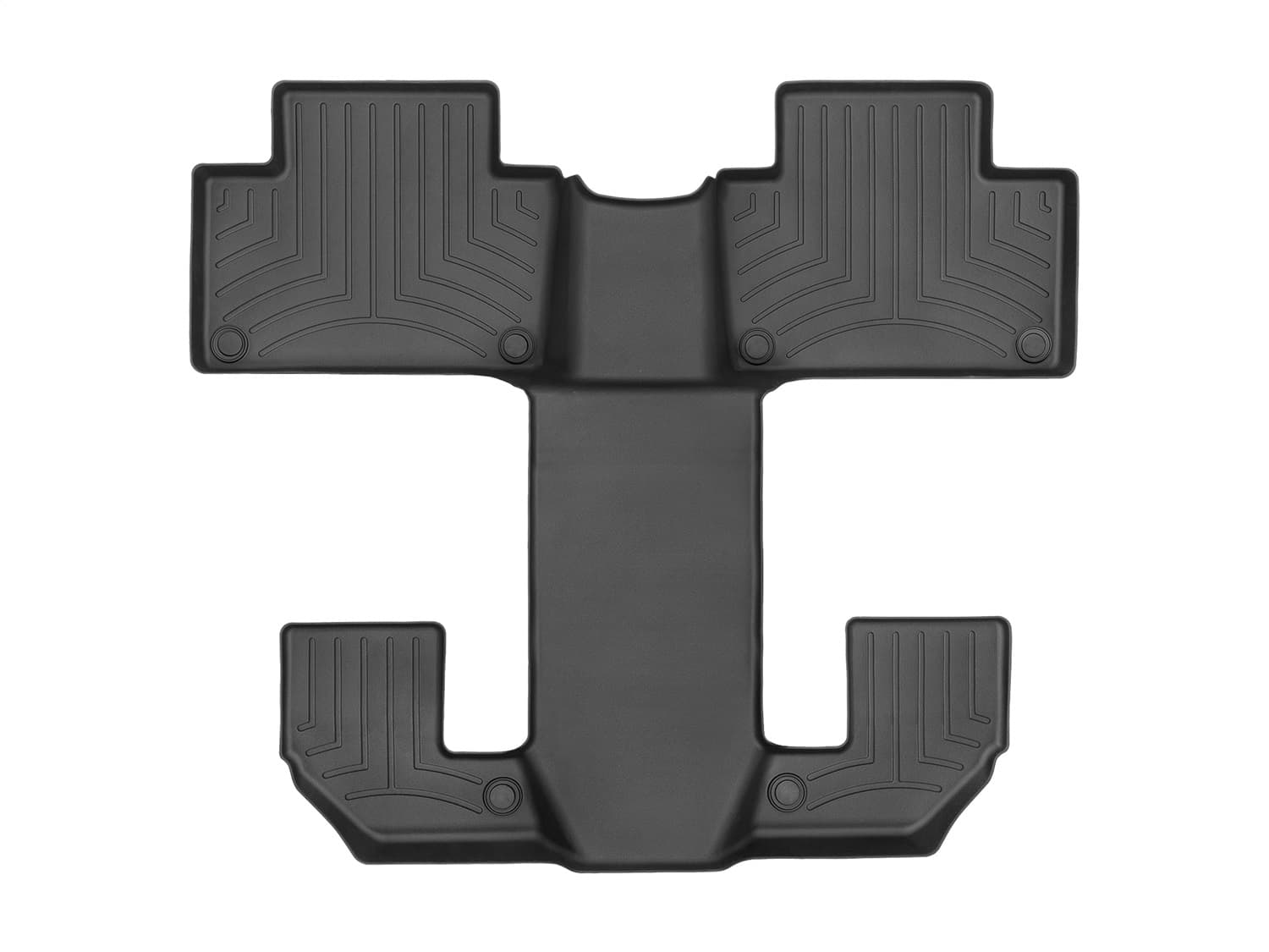 Weathertech - 448285 - Rear and Third Row - Floor Mat Set image 1