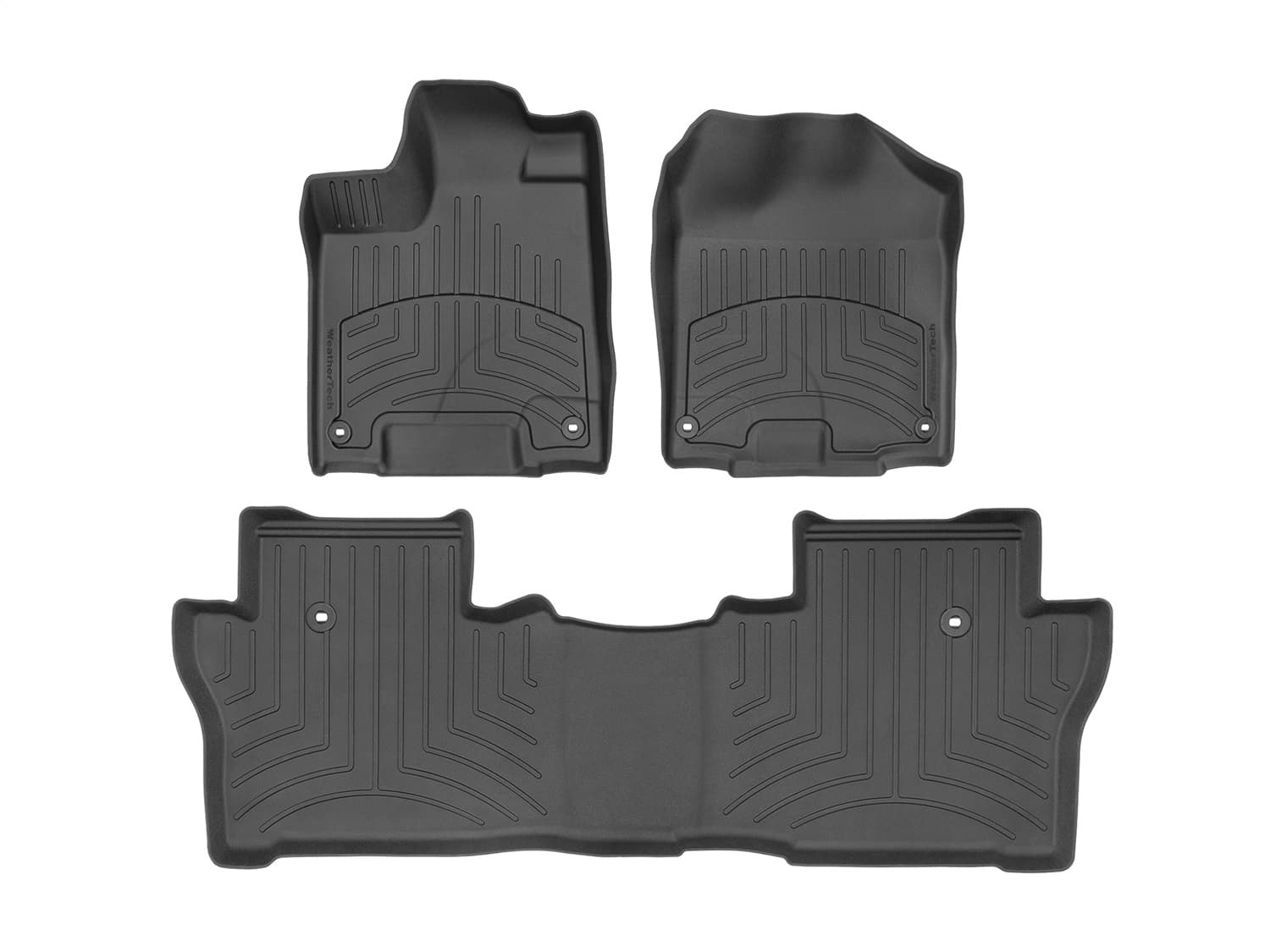 Weathertech - 44839-1-2IM - Front and Rear - Floor Mat Set image 1