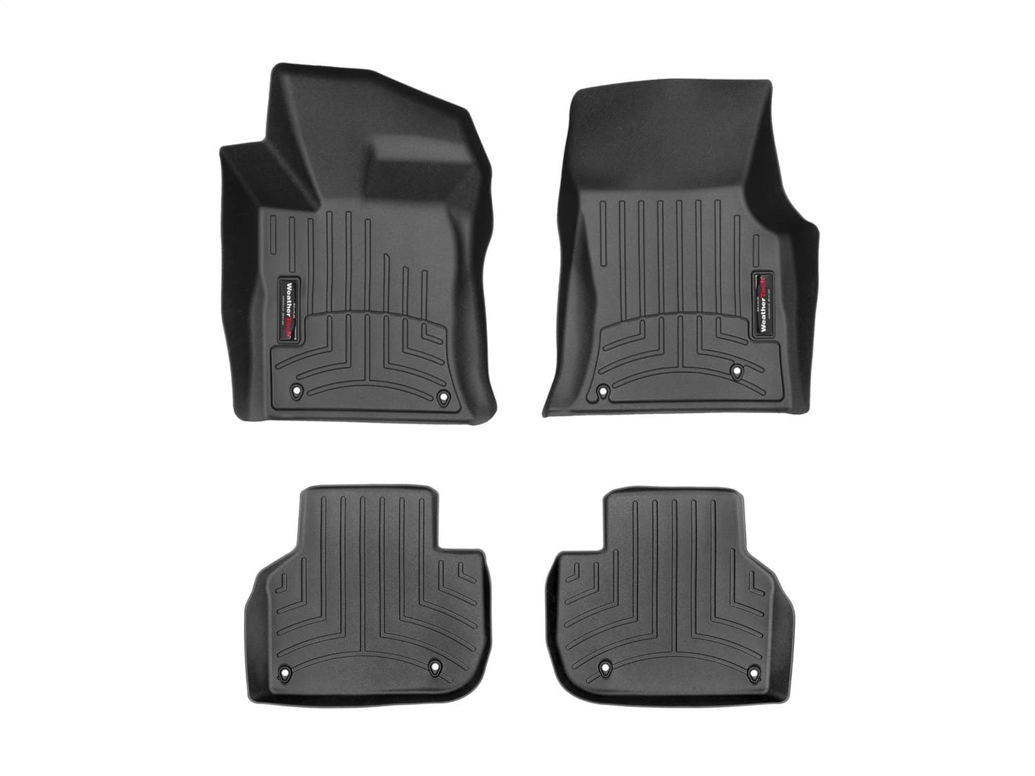 Weathertech - 448641-4410032 - Front and Rear - Floor Mat Set image 1