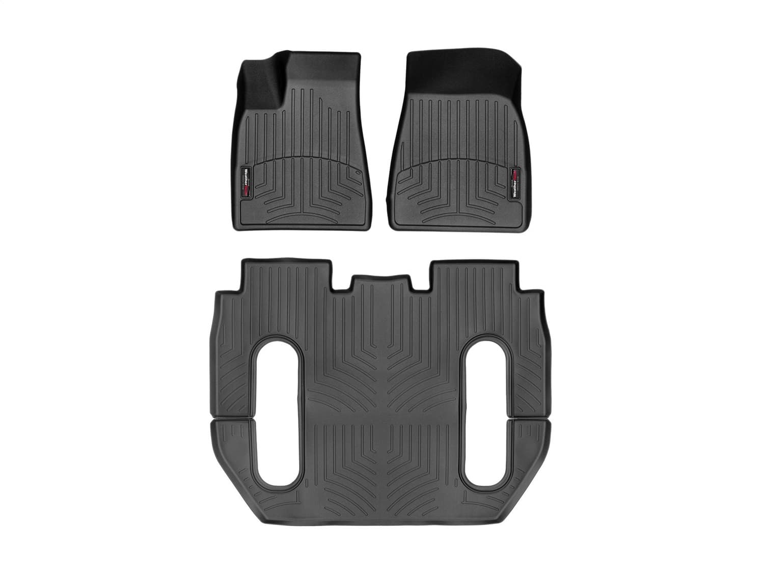 Weathertech - 44869-1-6 - Front Rear and Third Row - Floor Mat Set image 1